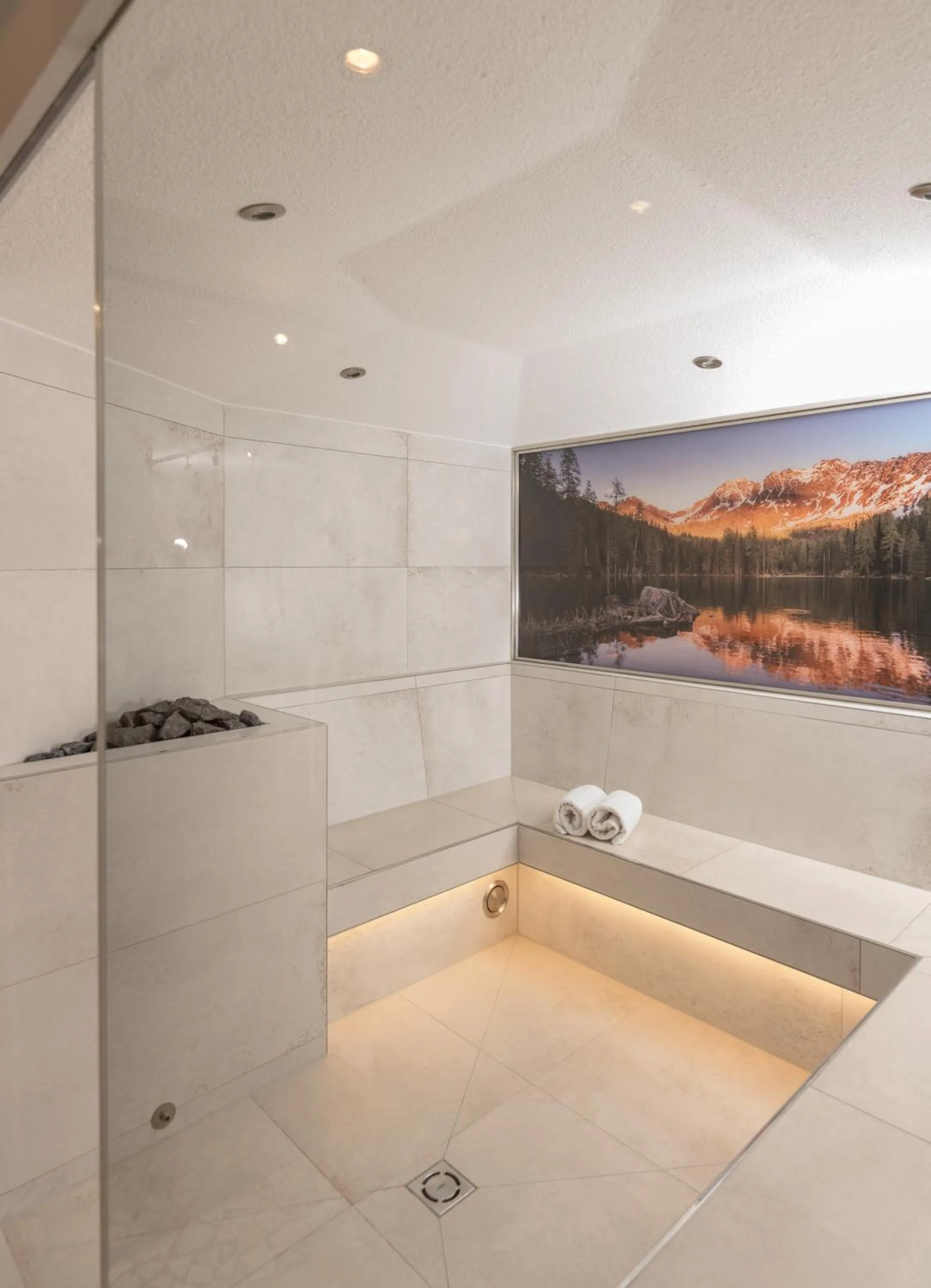 Sauna in Appartement & Suiten Hotel Glöcknerin