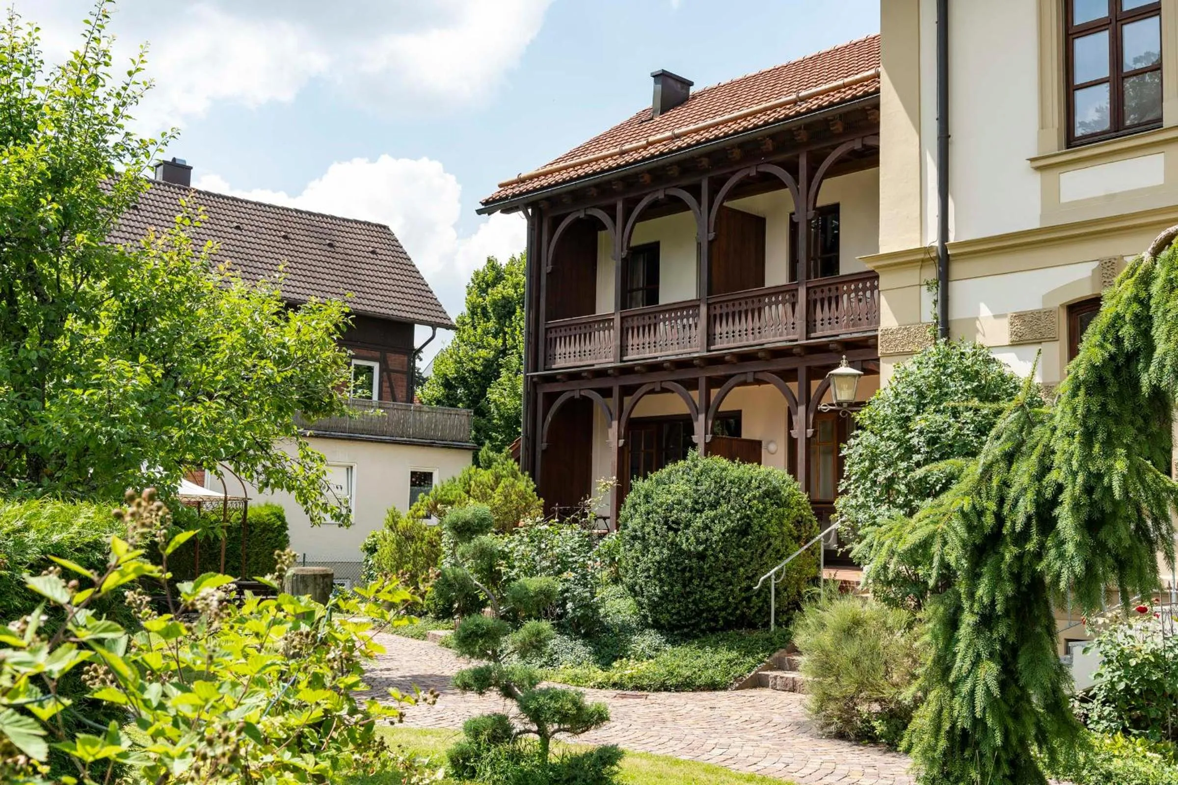 Property building in Villa Fantasia Budget Boutique Hotel