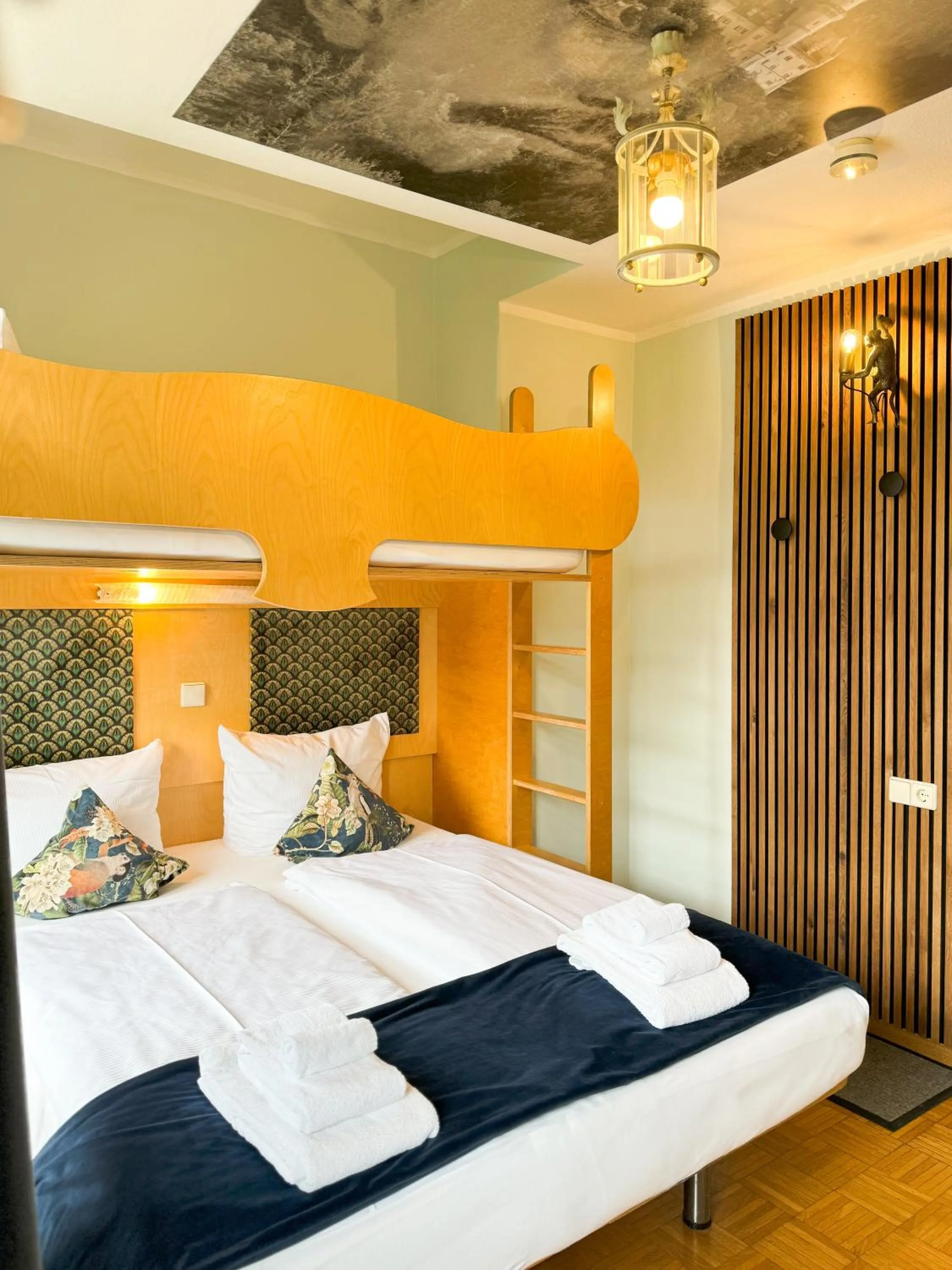 Bed in Villa Fantasia Budget Boutique Hotel