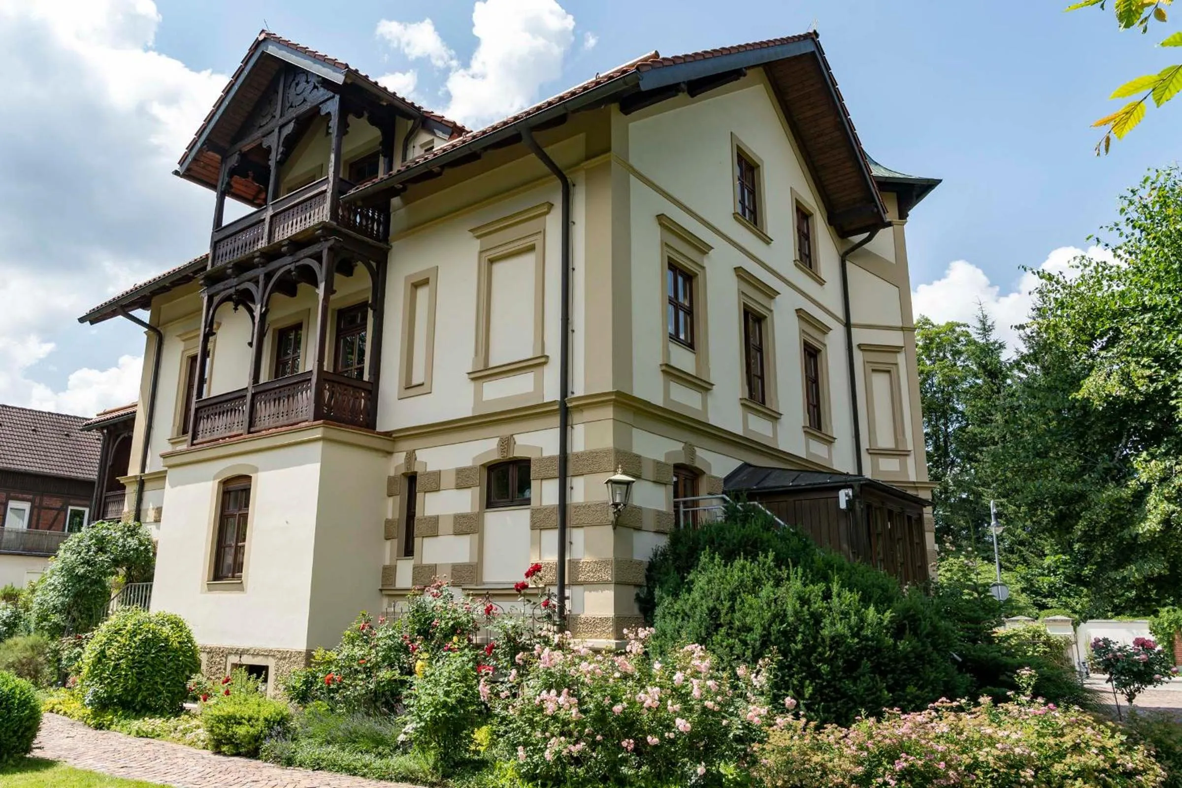 Property building in Villa Fantasia Budget Boutique Hotel