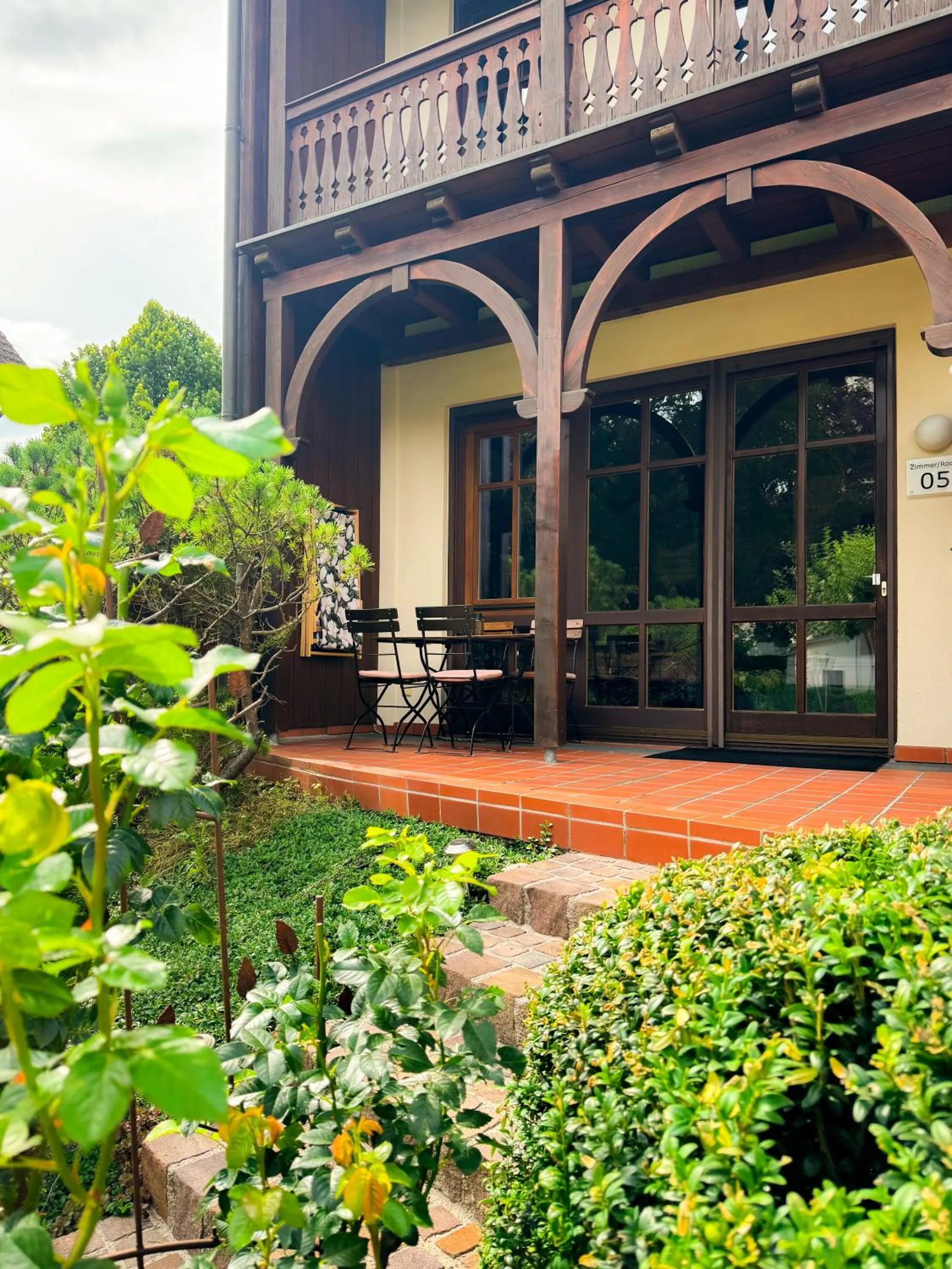 Balcony/Terrace in Villa Fantasia Budget Boutique Hotel