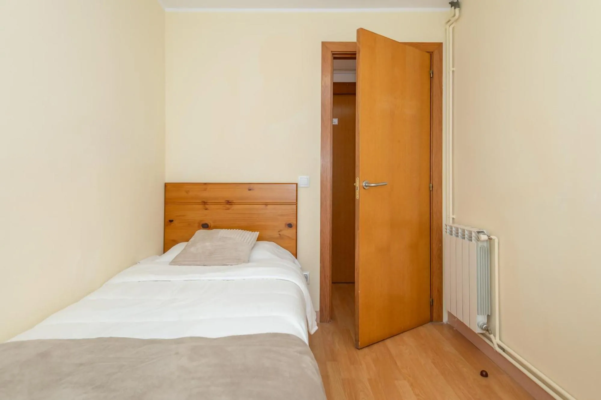 Bed in Apartamento céntrico en Girona