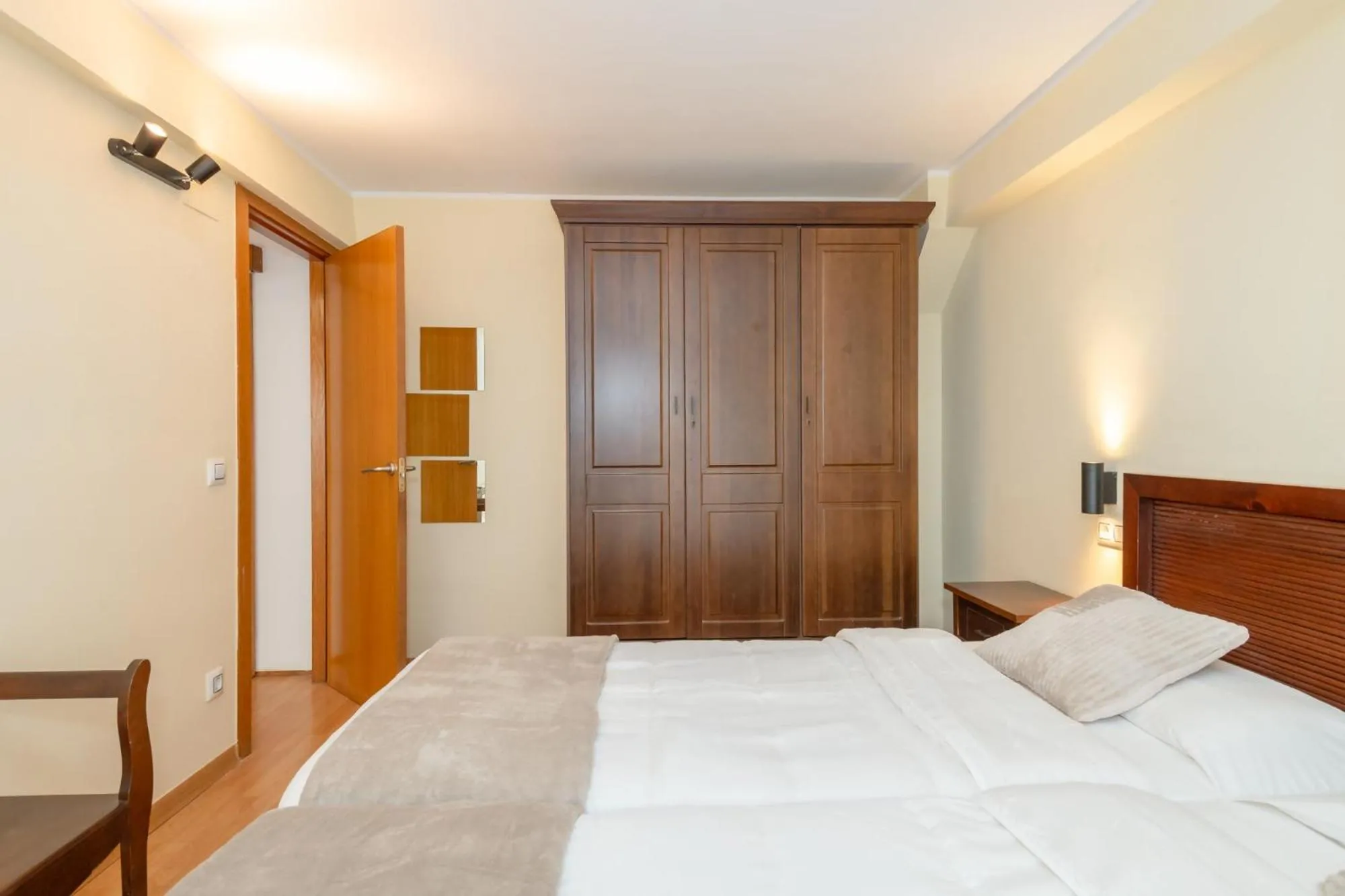 Bed in Apartamento céntrico en Girona