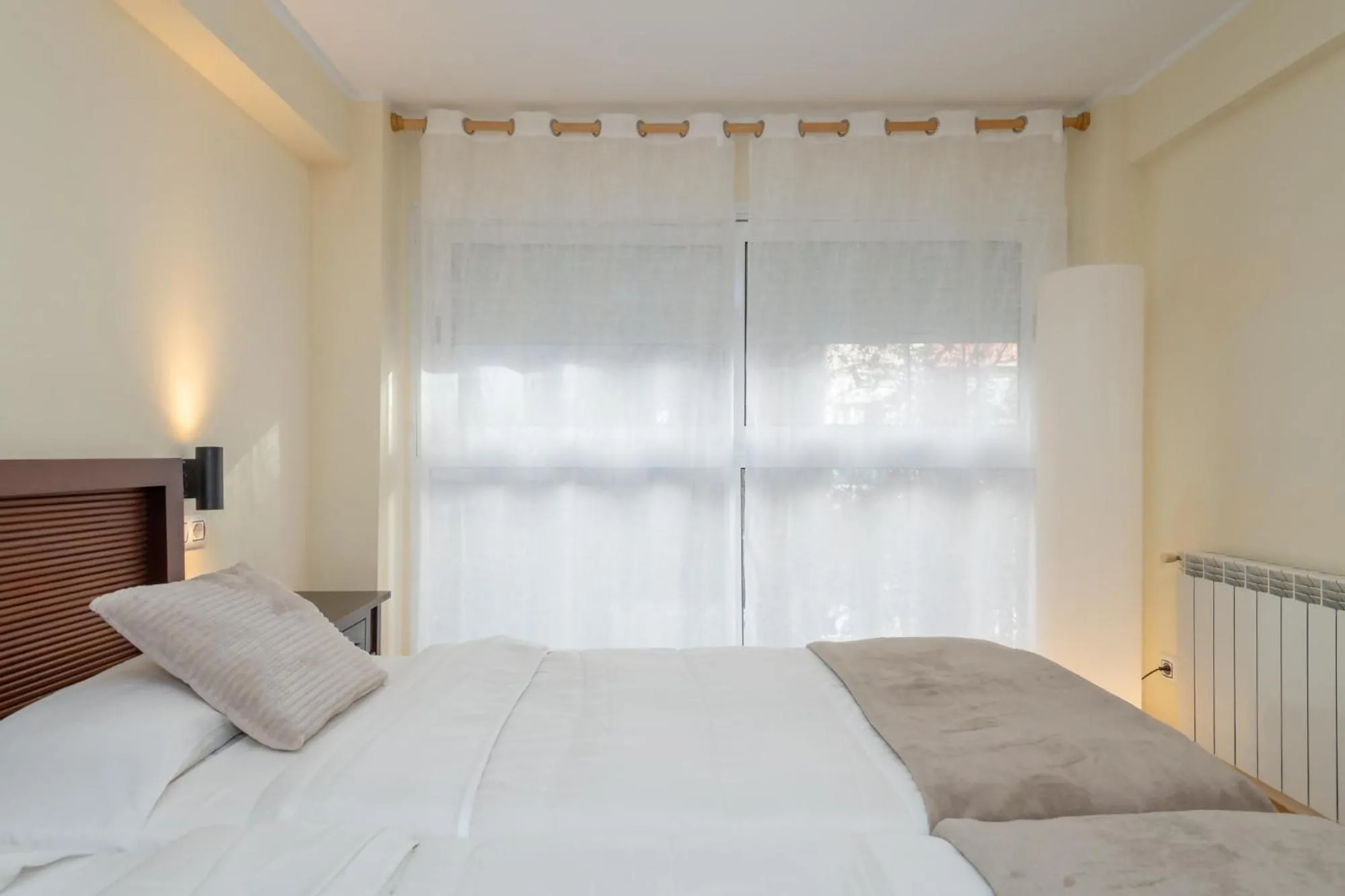 Bed in Apartamento céntrico en Girona