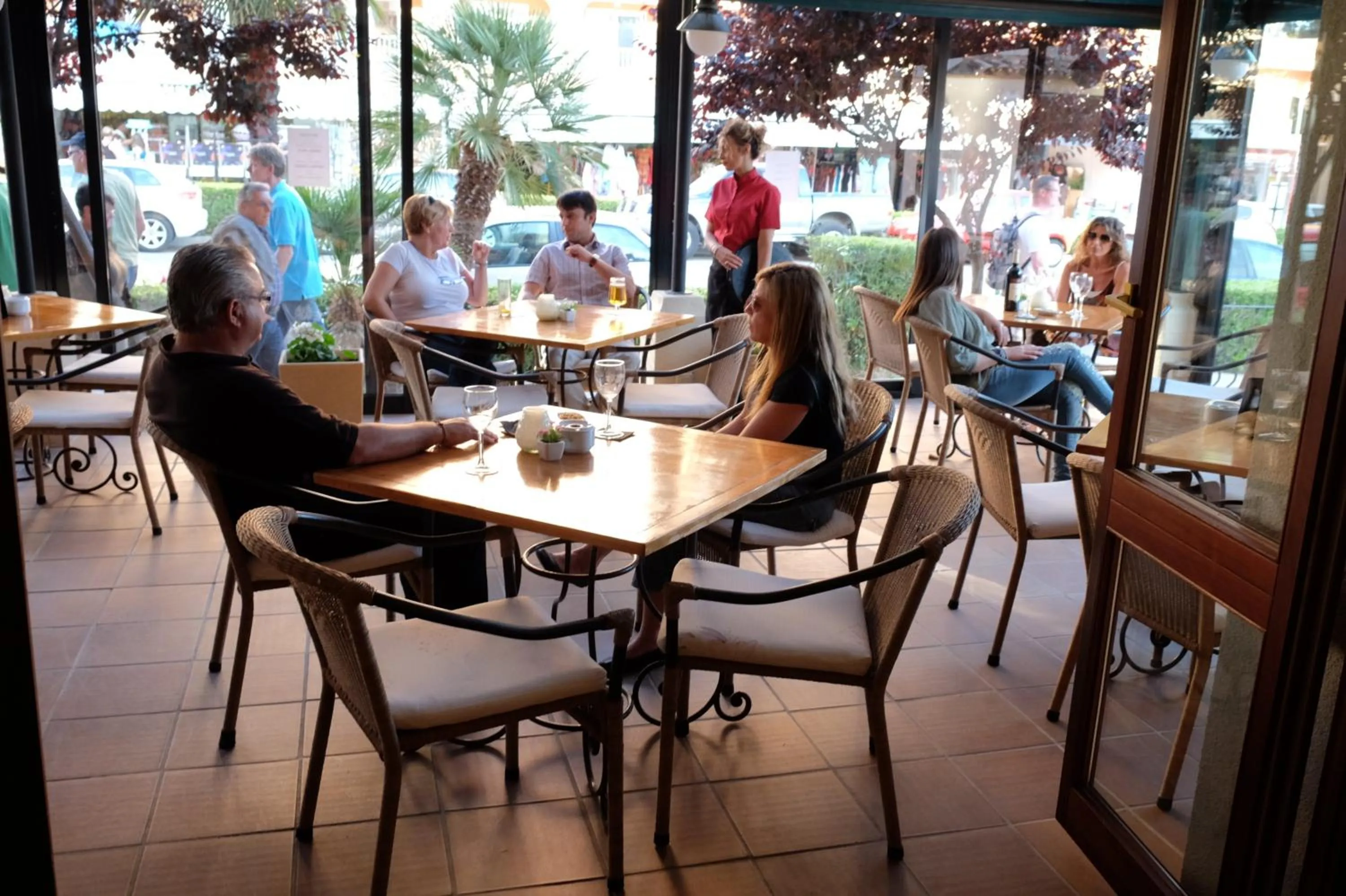 People in Bell Port Hotel