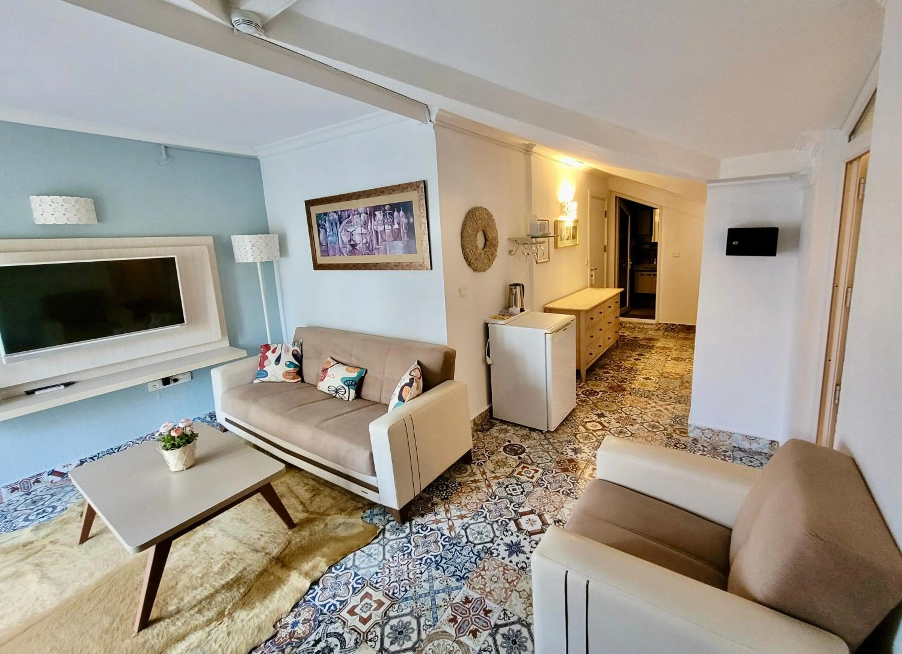 Living room in Berg Hotel