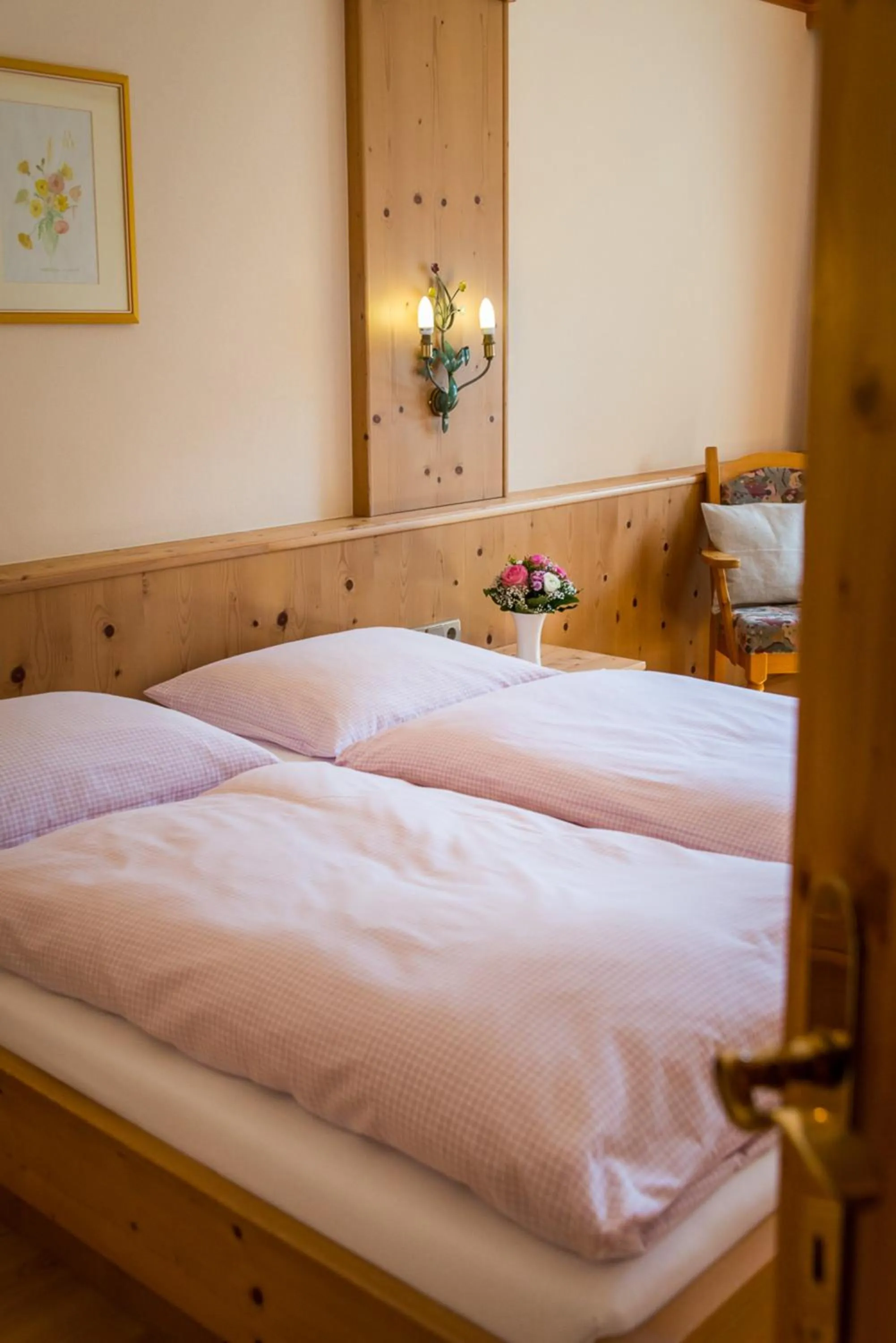 Bed in Appartementhaus Alpenrose