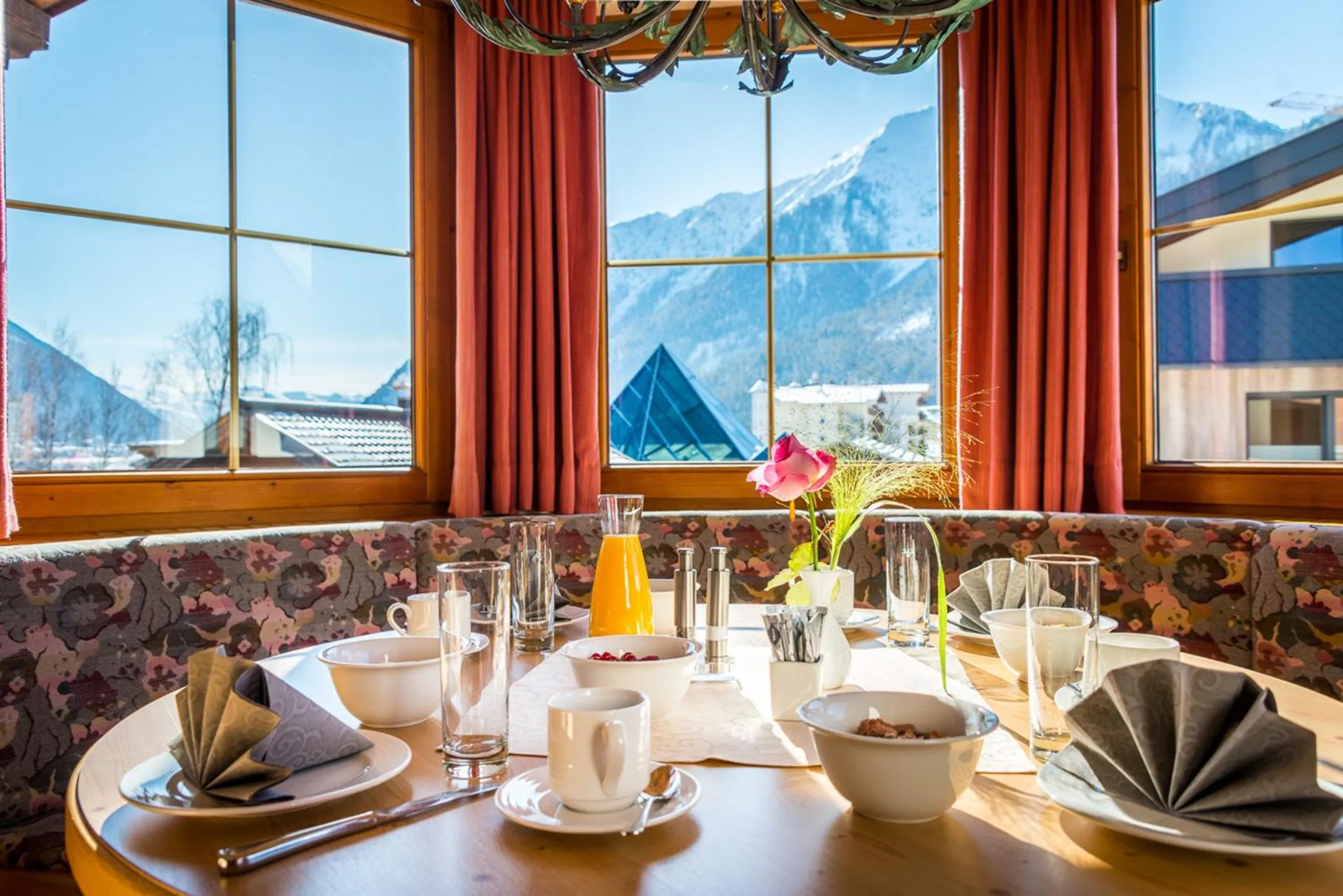 Breakfast in Appartementhaus Alpenrose