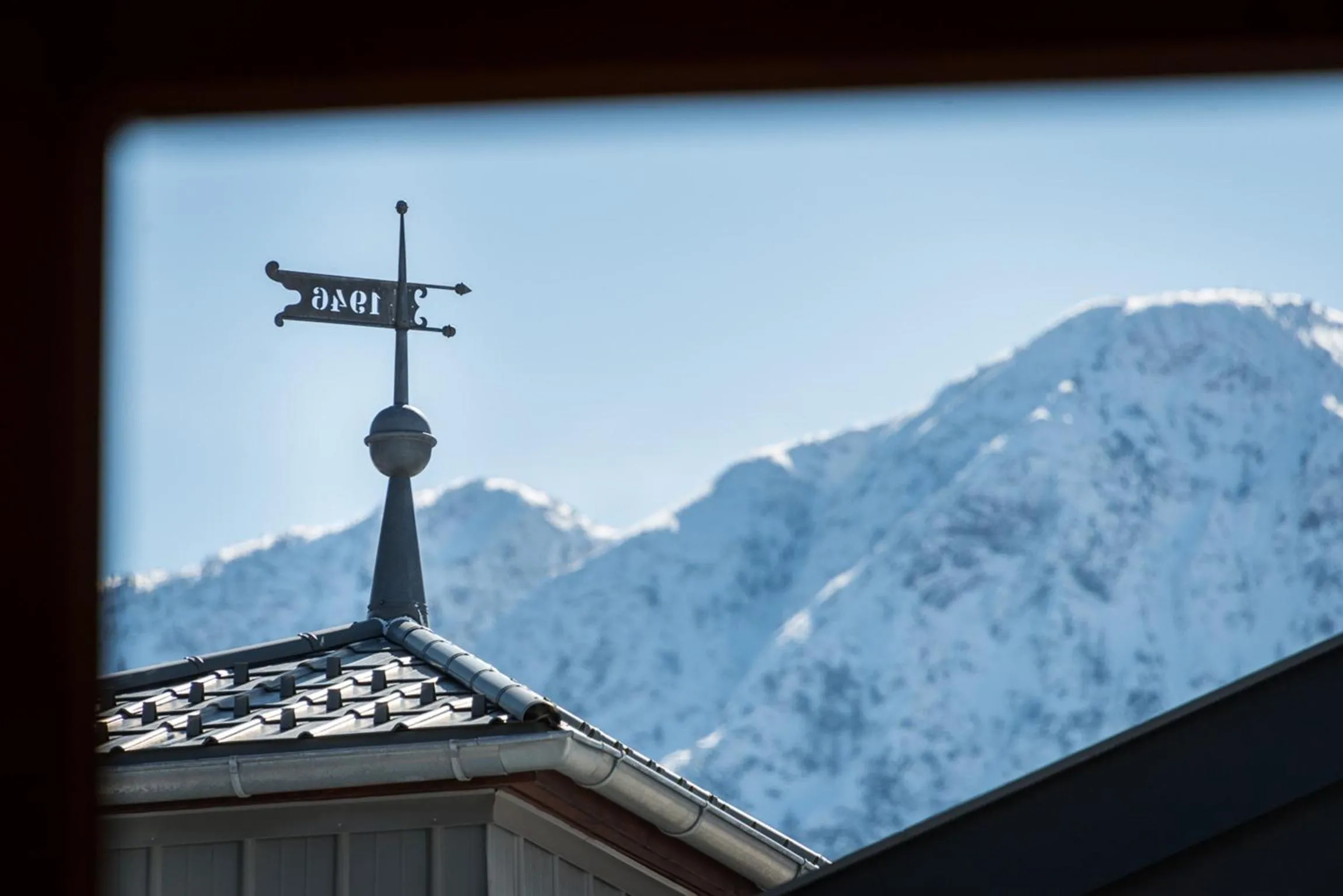 Mountain view in Appartementhaus Alpenrose