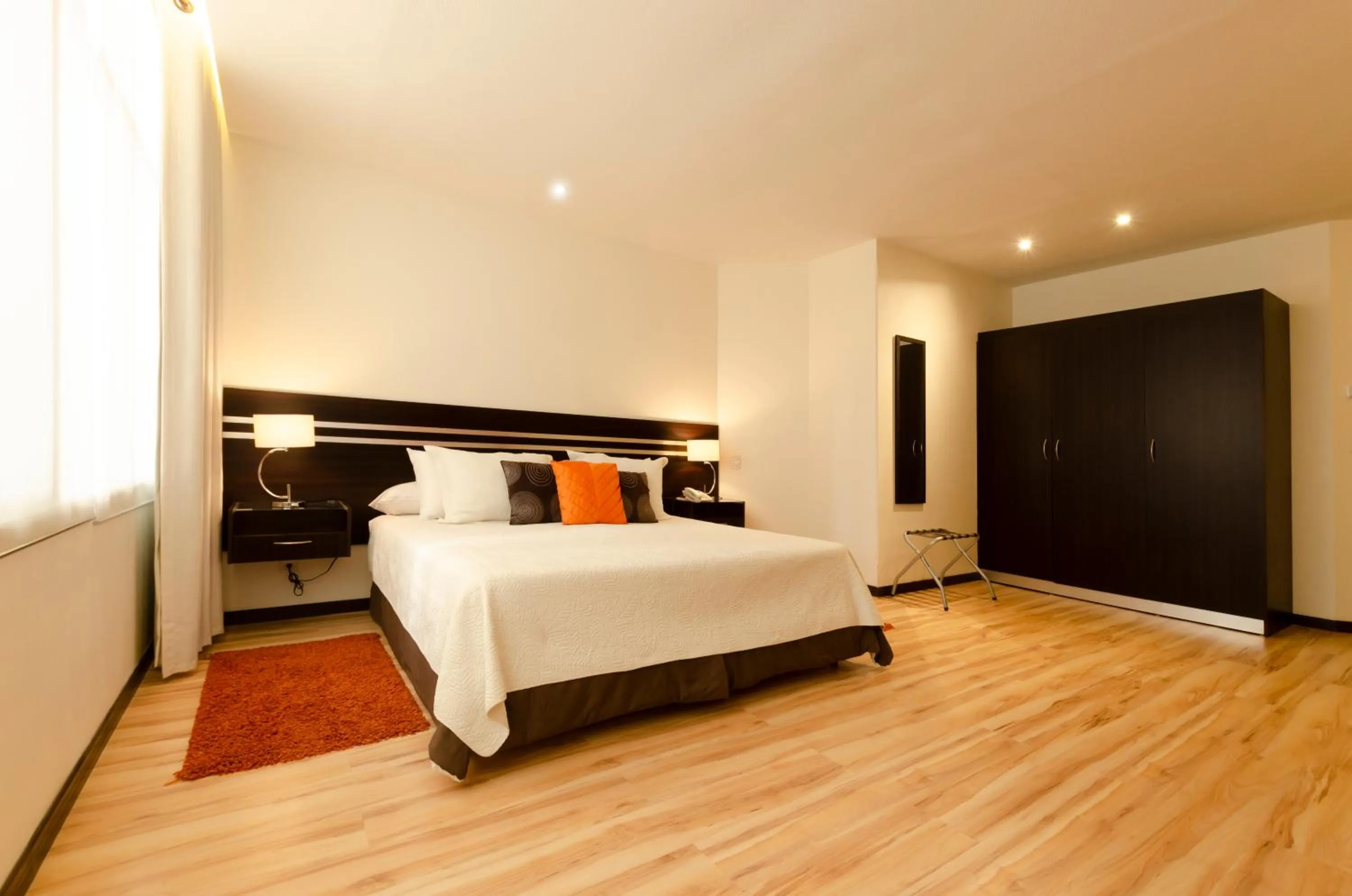 Bed in Hotel NC La Paz