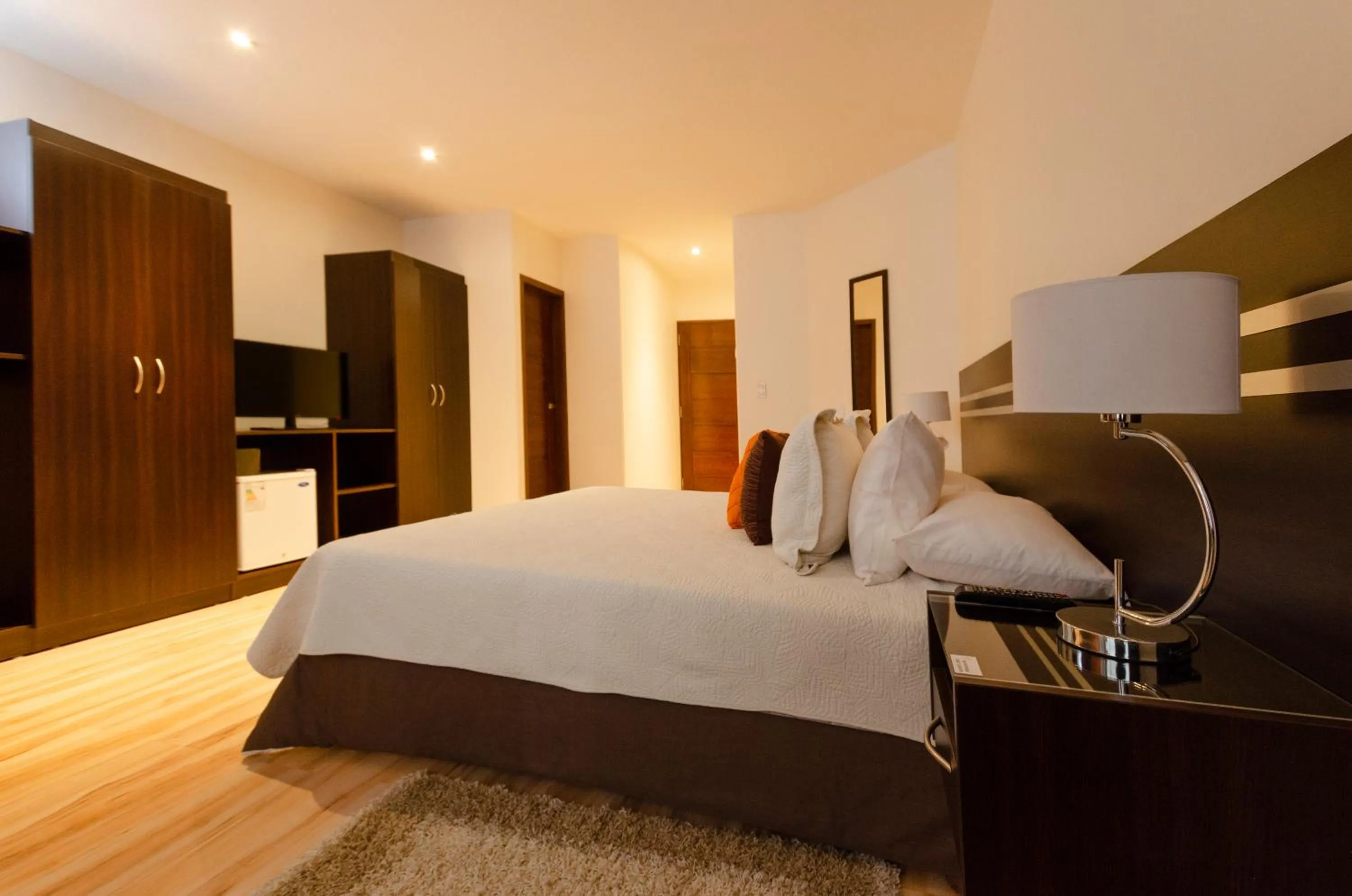 Bed in Hotel NC La Paz