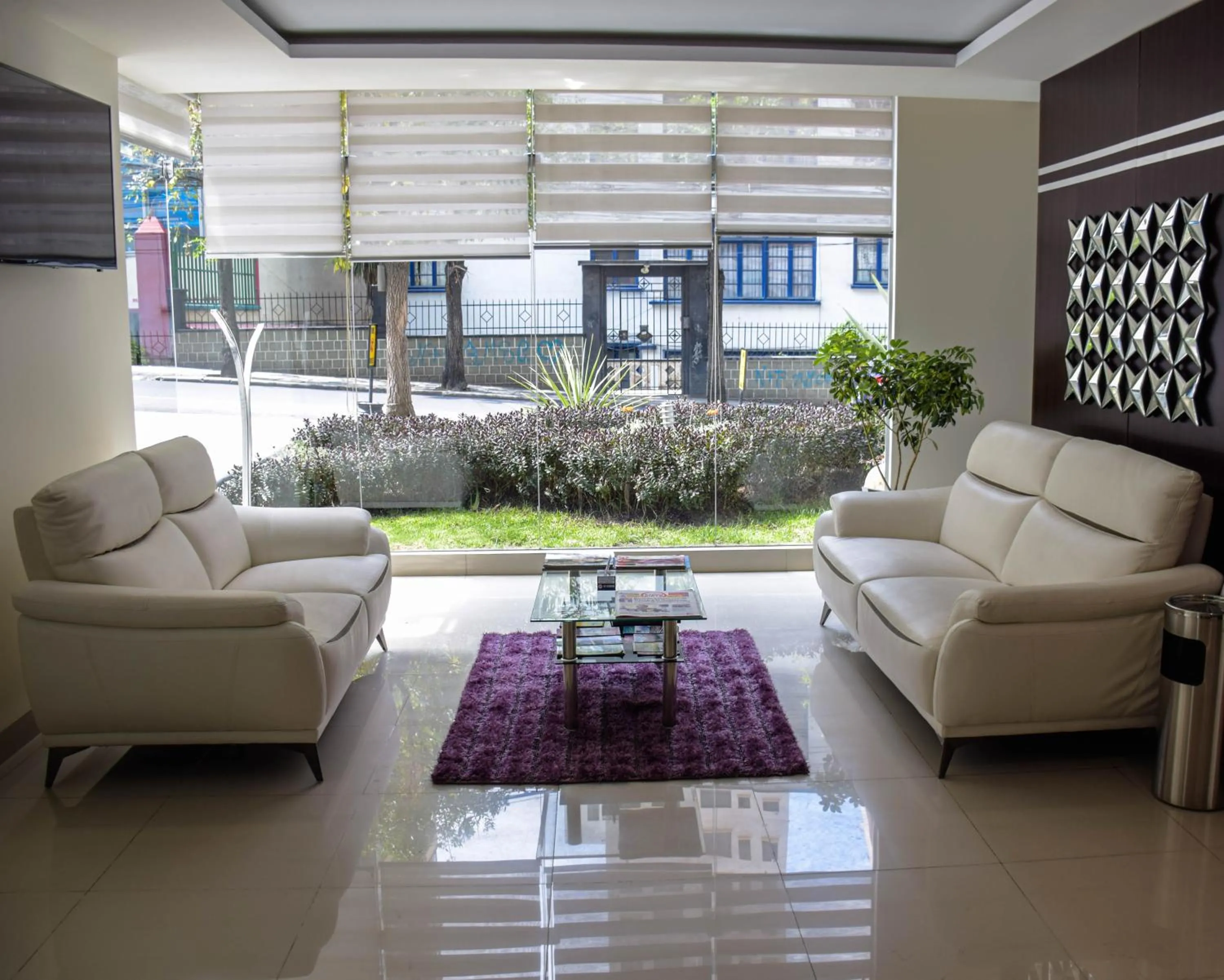 Living room in Hotel NC La Paz
