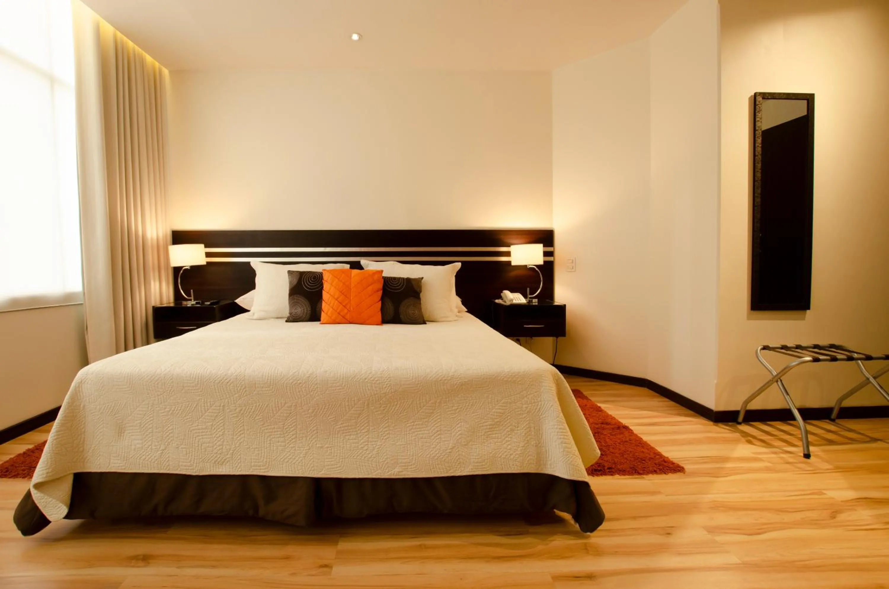 Bed in Hotel NC La Paz