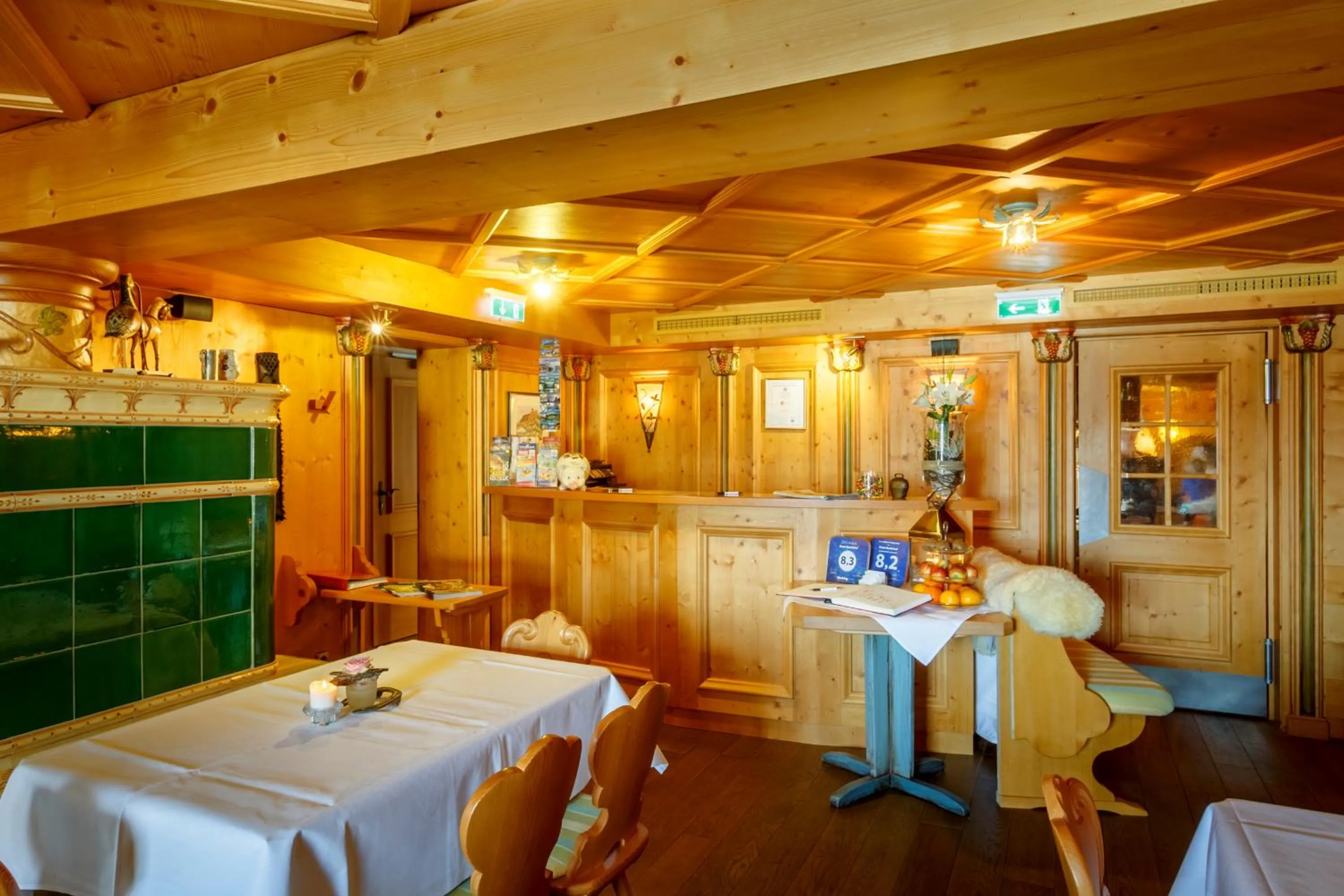 Lobby or reception in Landhotel Bartlehof