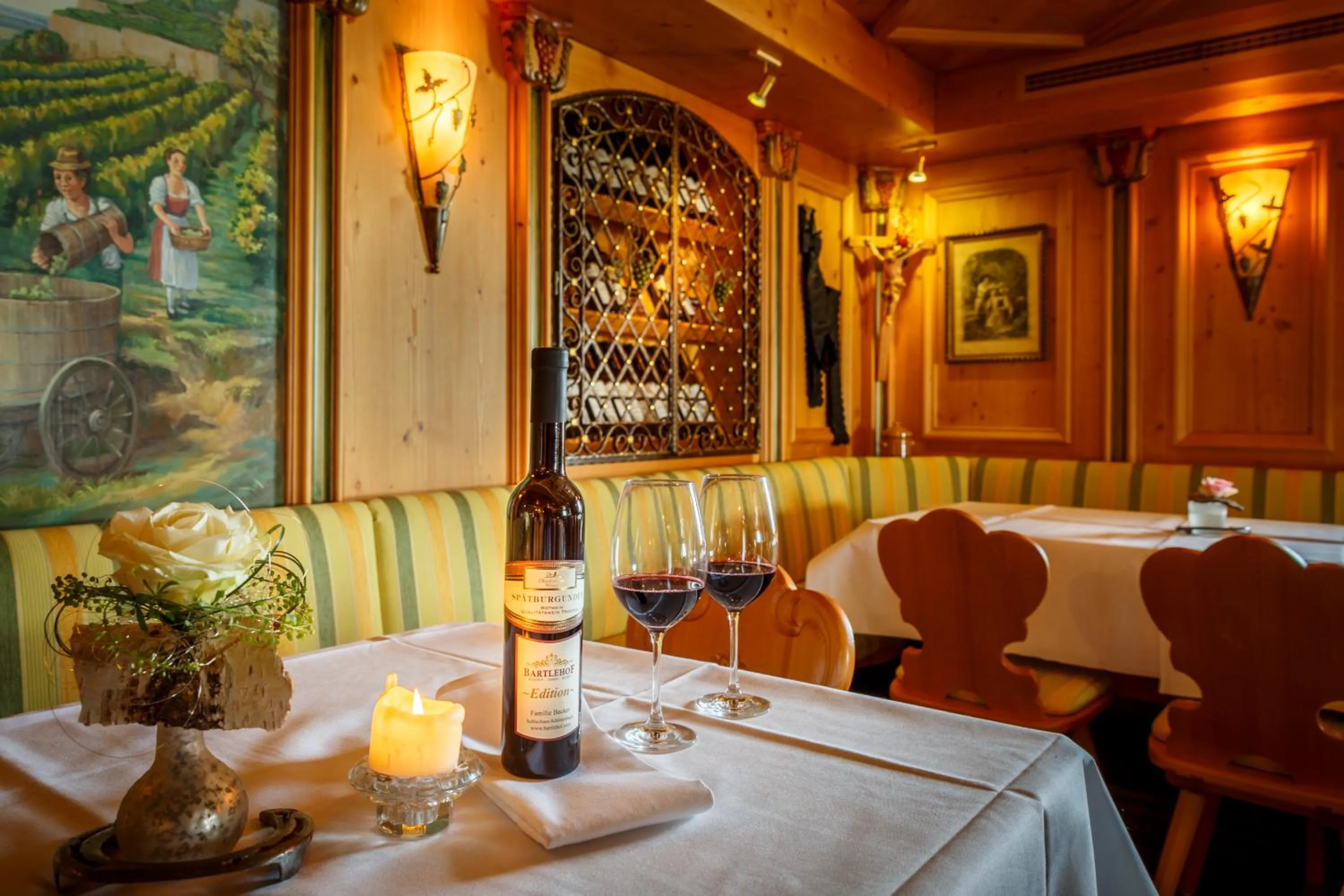 Food and drinks in Landhotel Bartlehof