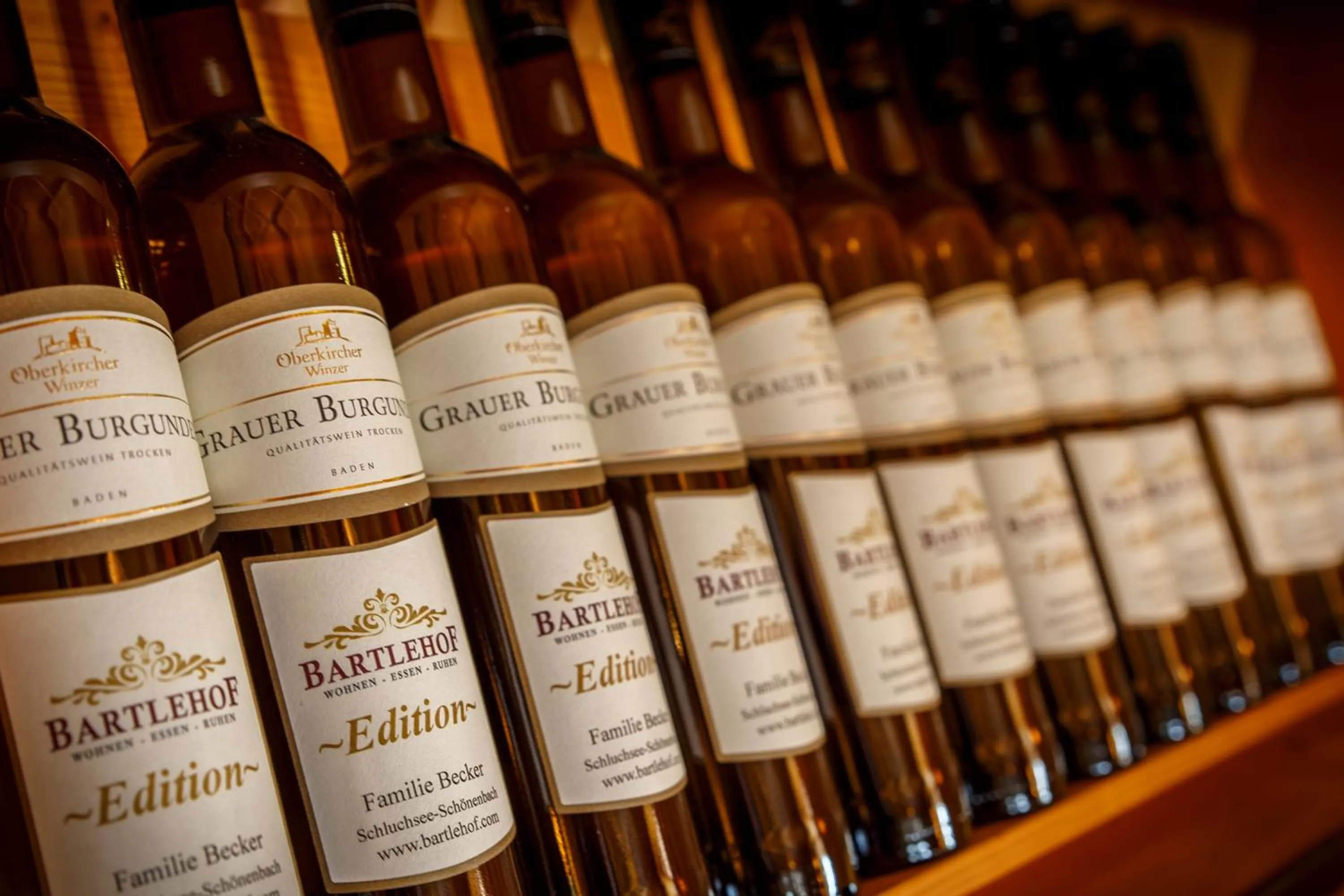 Alcoholic drinks in Landhotel Bartlehof