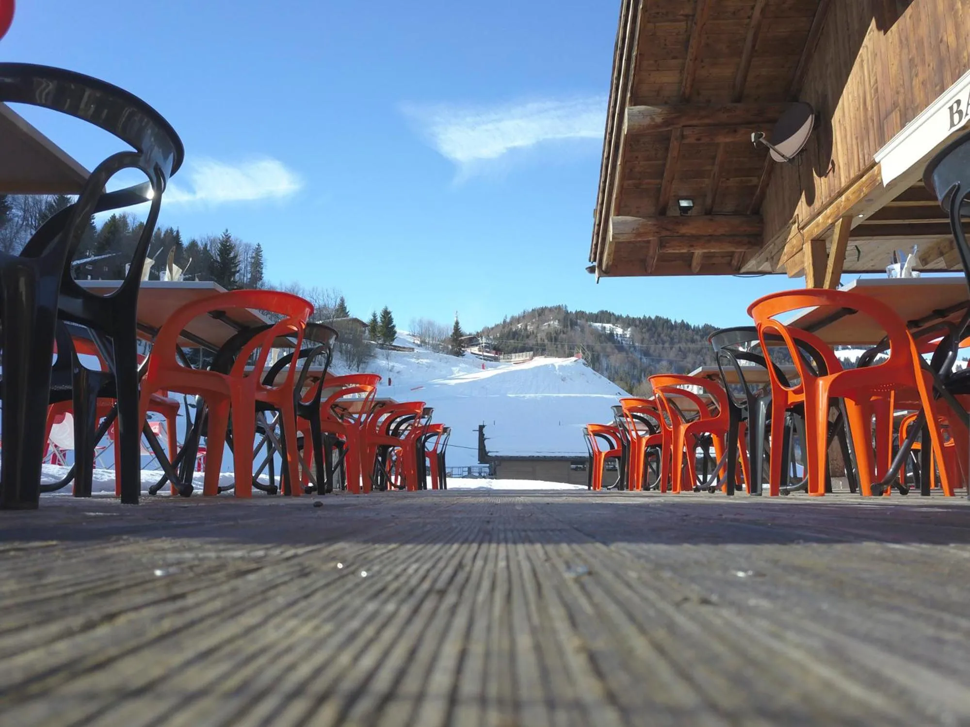 Skiing in Hôtel Restaurant U'Fredy