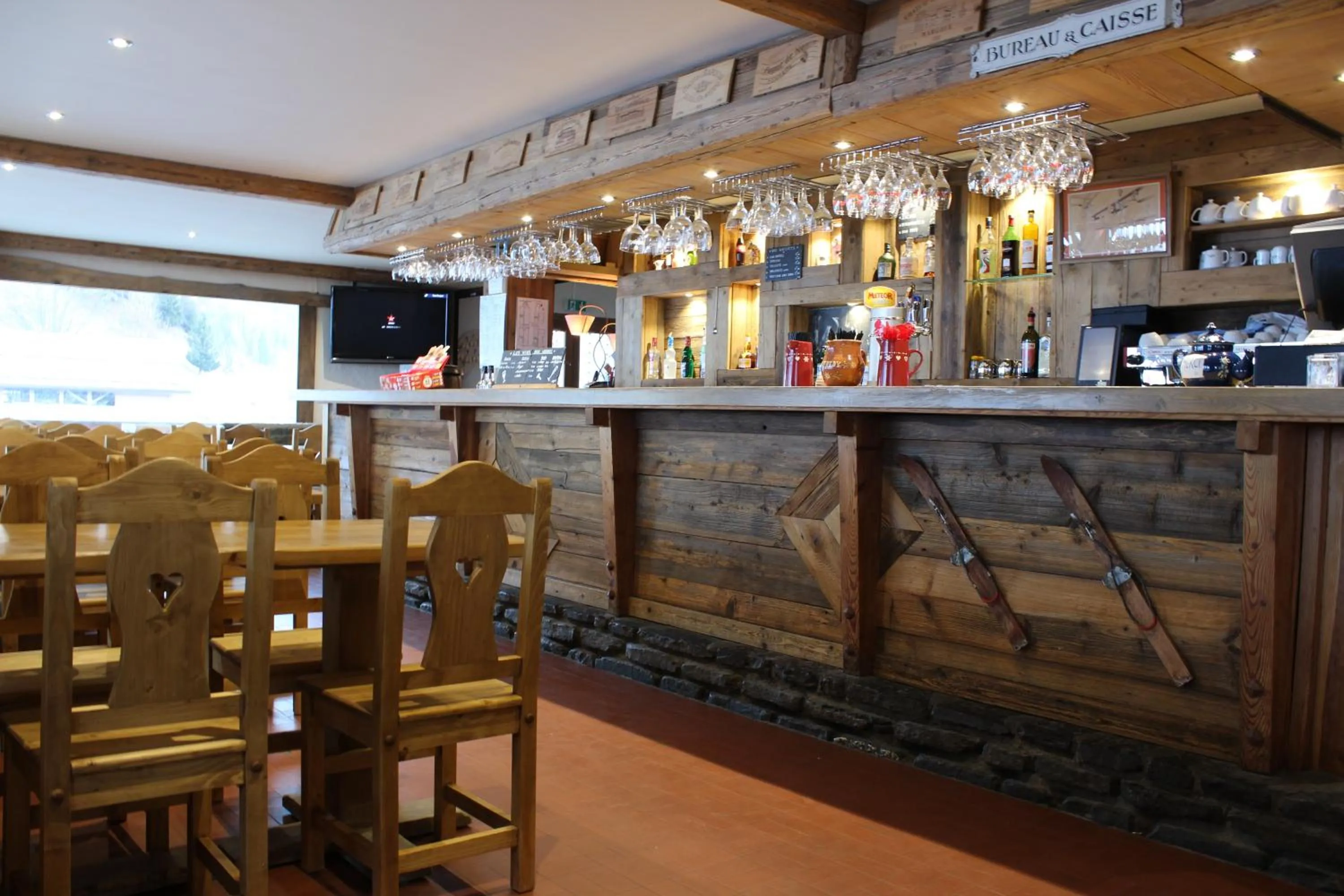 Lounge or bar in Hôtel Restaurant U'Fredy