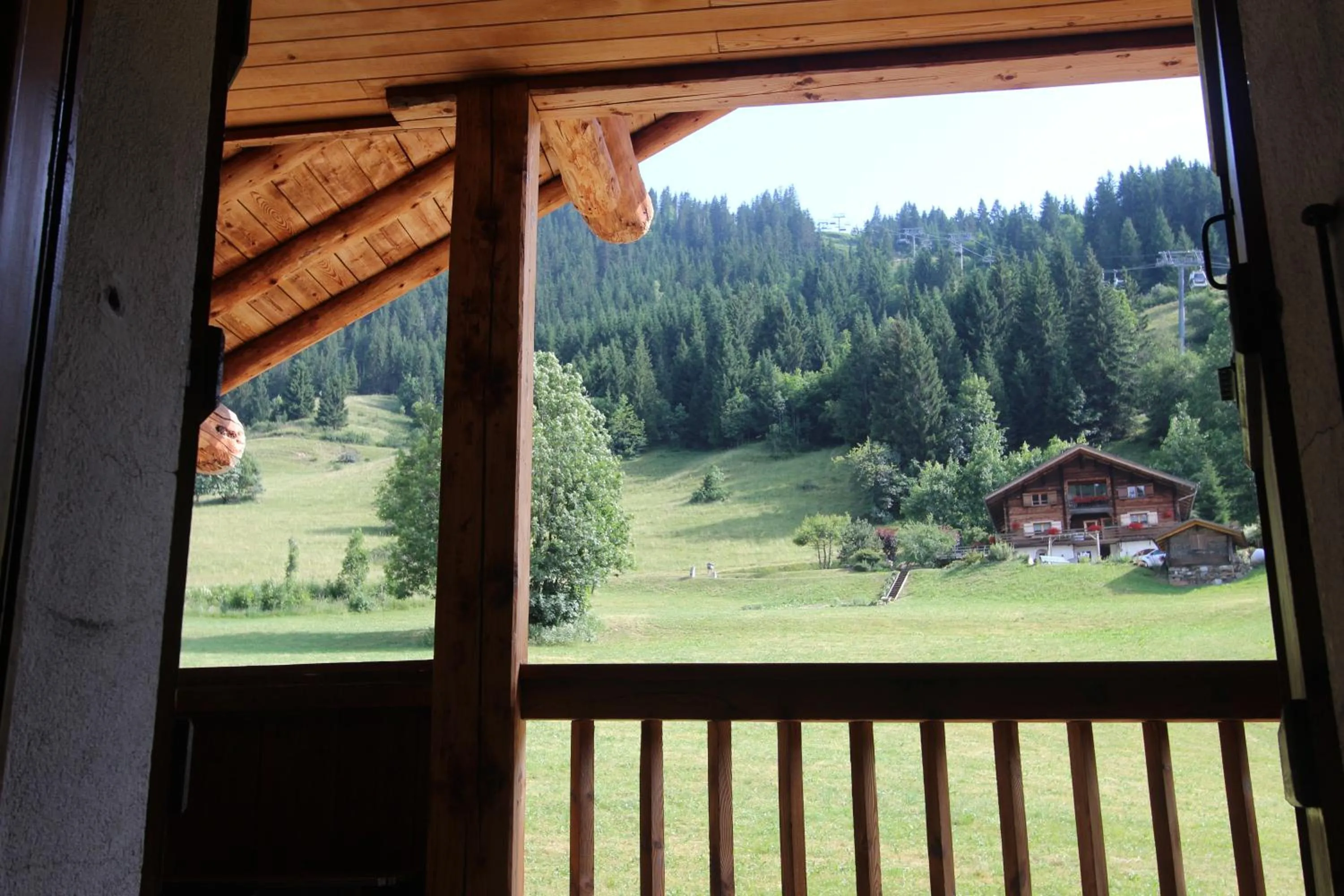 Balcony/Terrace in Hôtel Restaurant U'Fredy