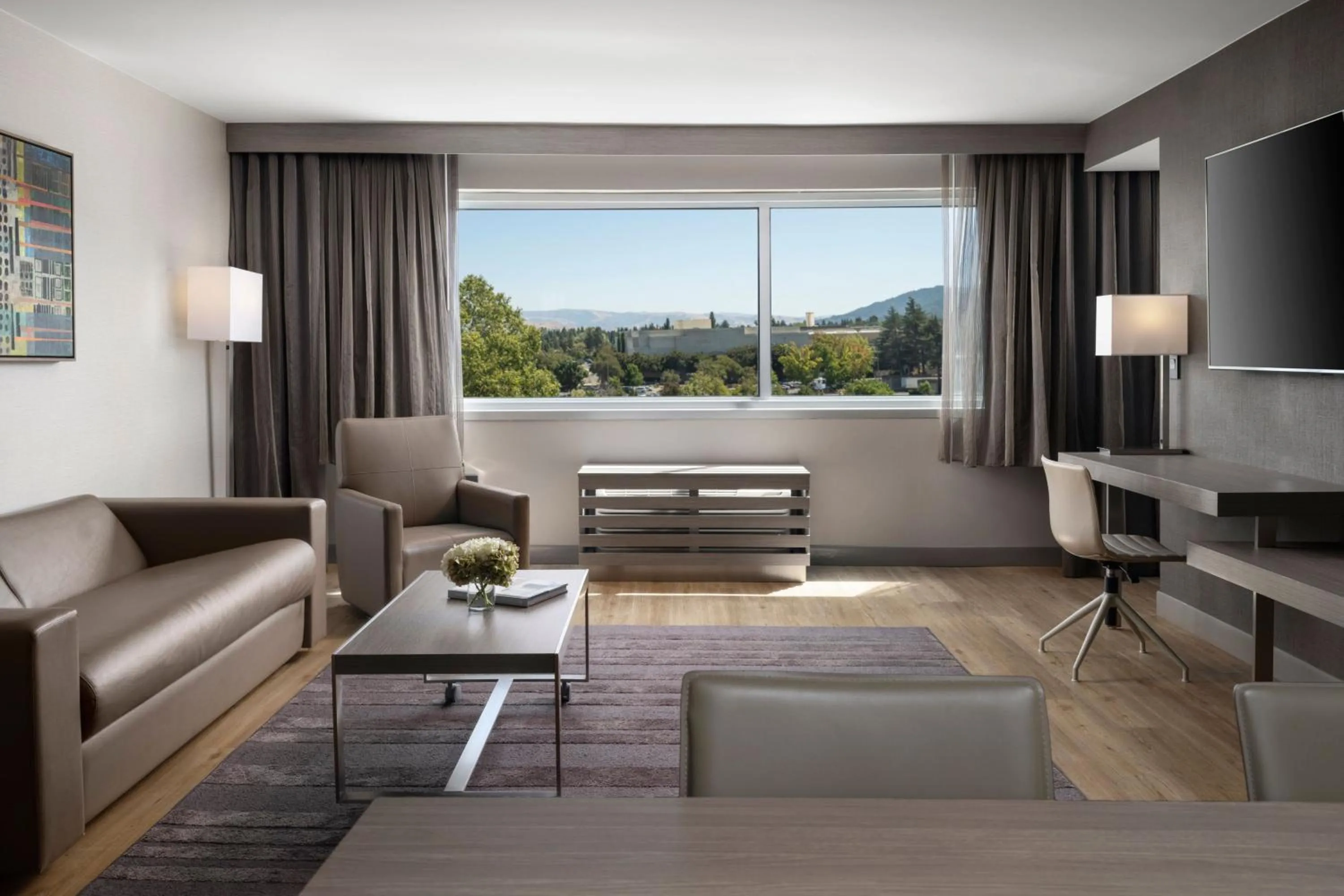 Living room in AC Hotel by Marriott Pleasanton