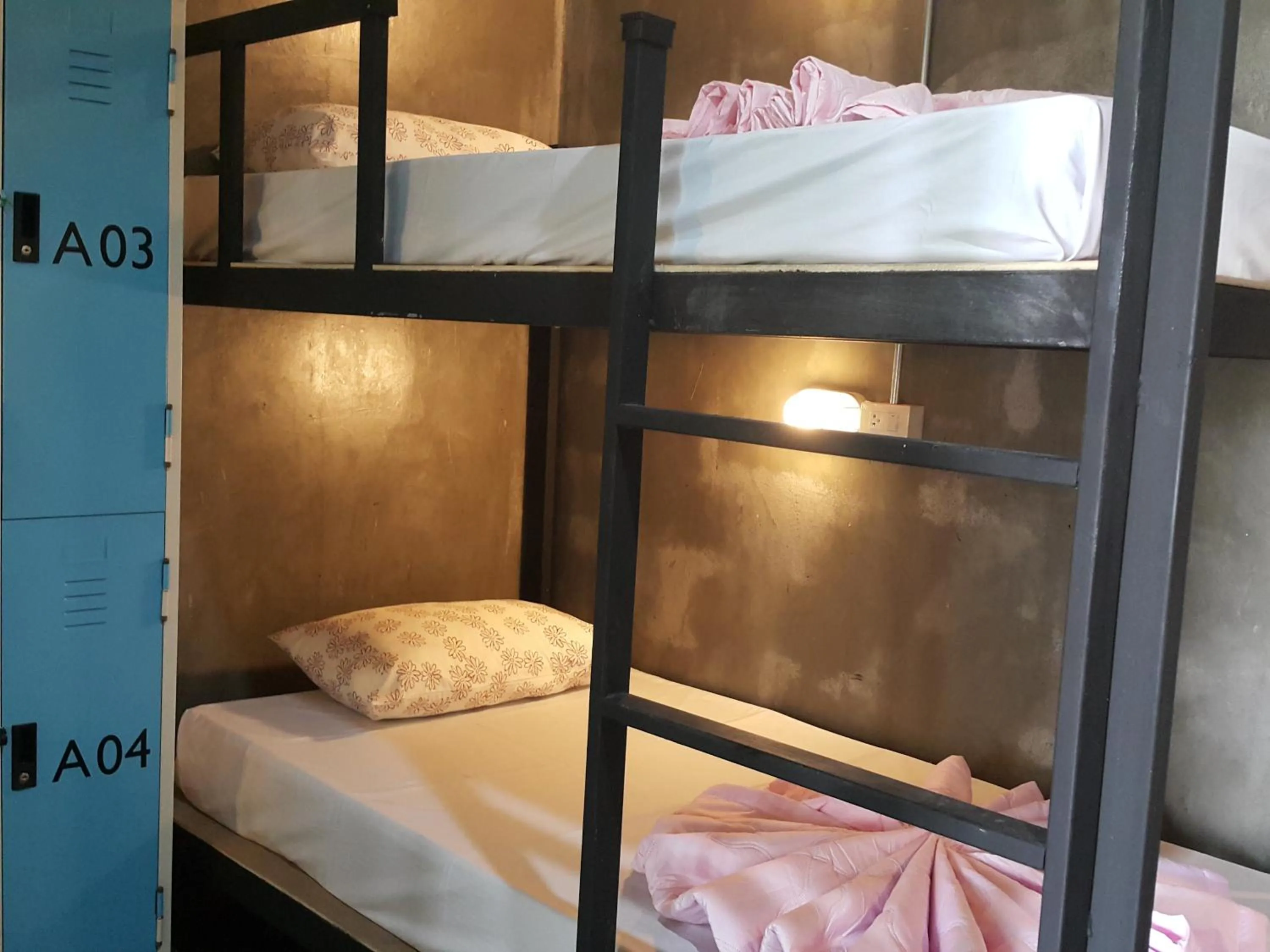 Bed in The Guest Hotel Krabi