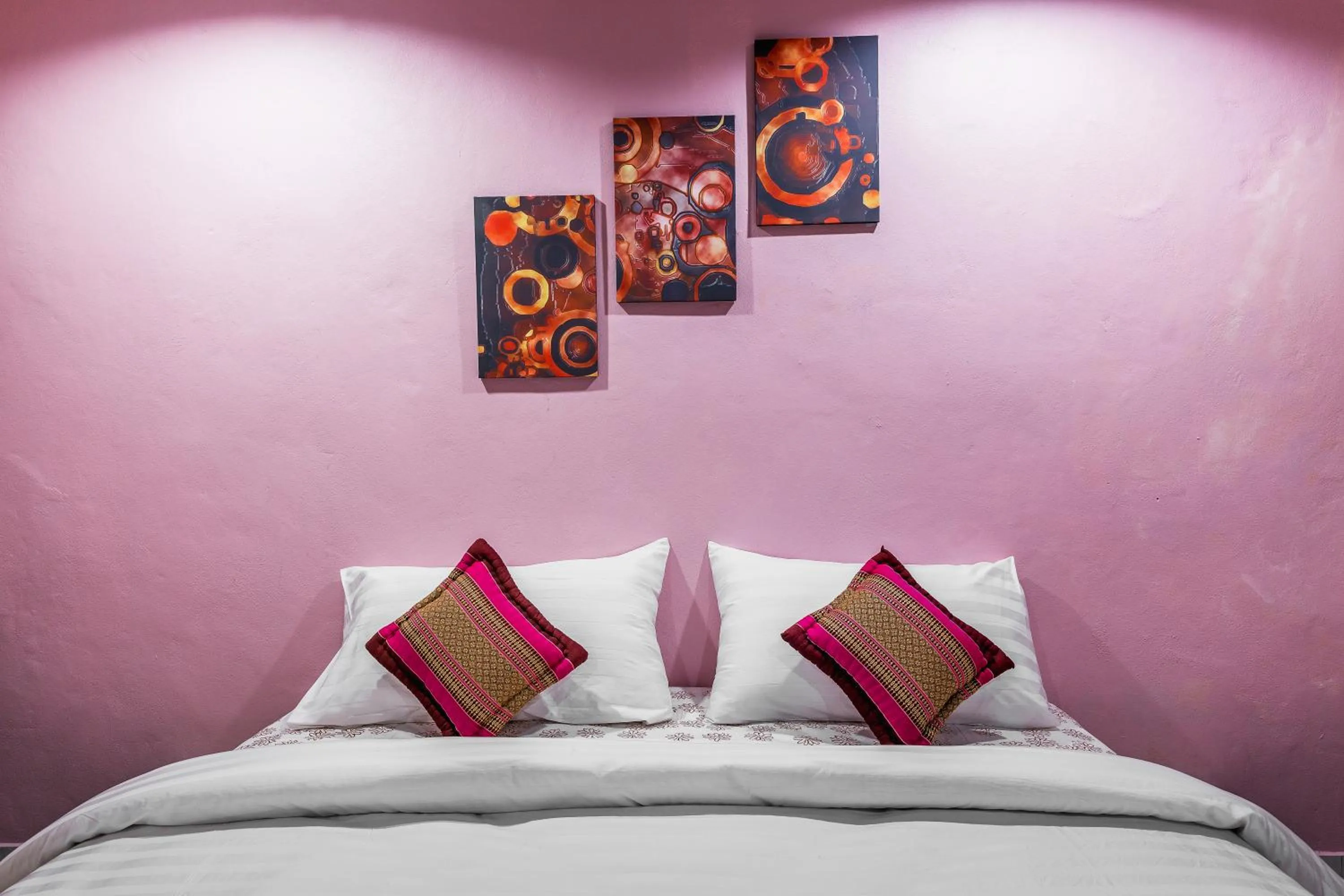 Bed in The Guest Hotel Krabi