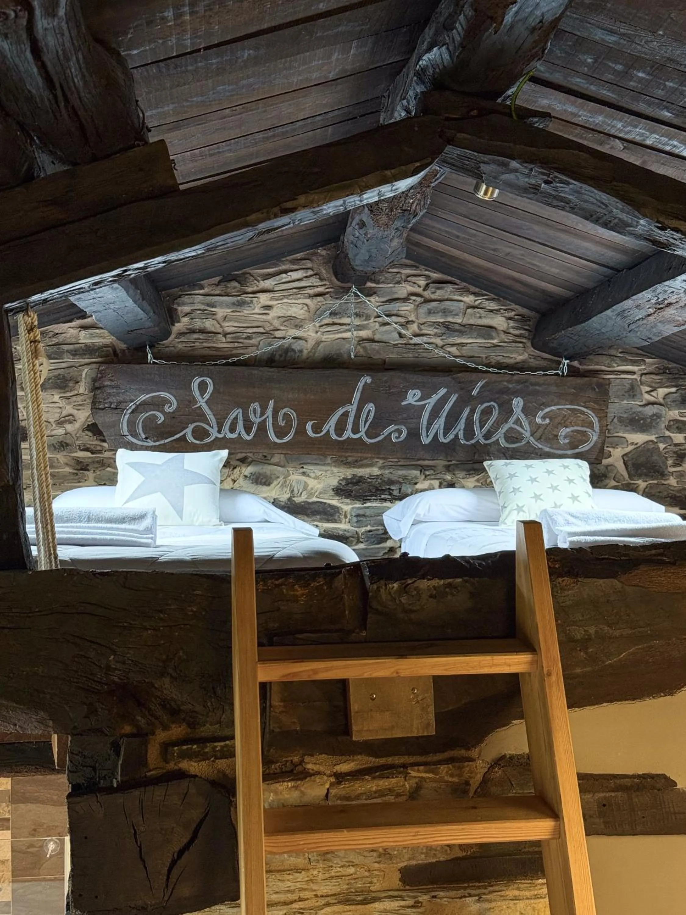 Decorative detail in Complejo Rural Lar de Vies