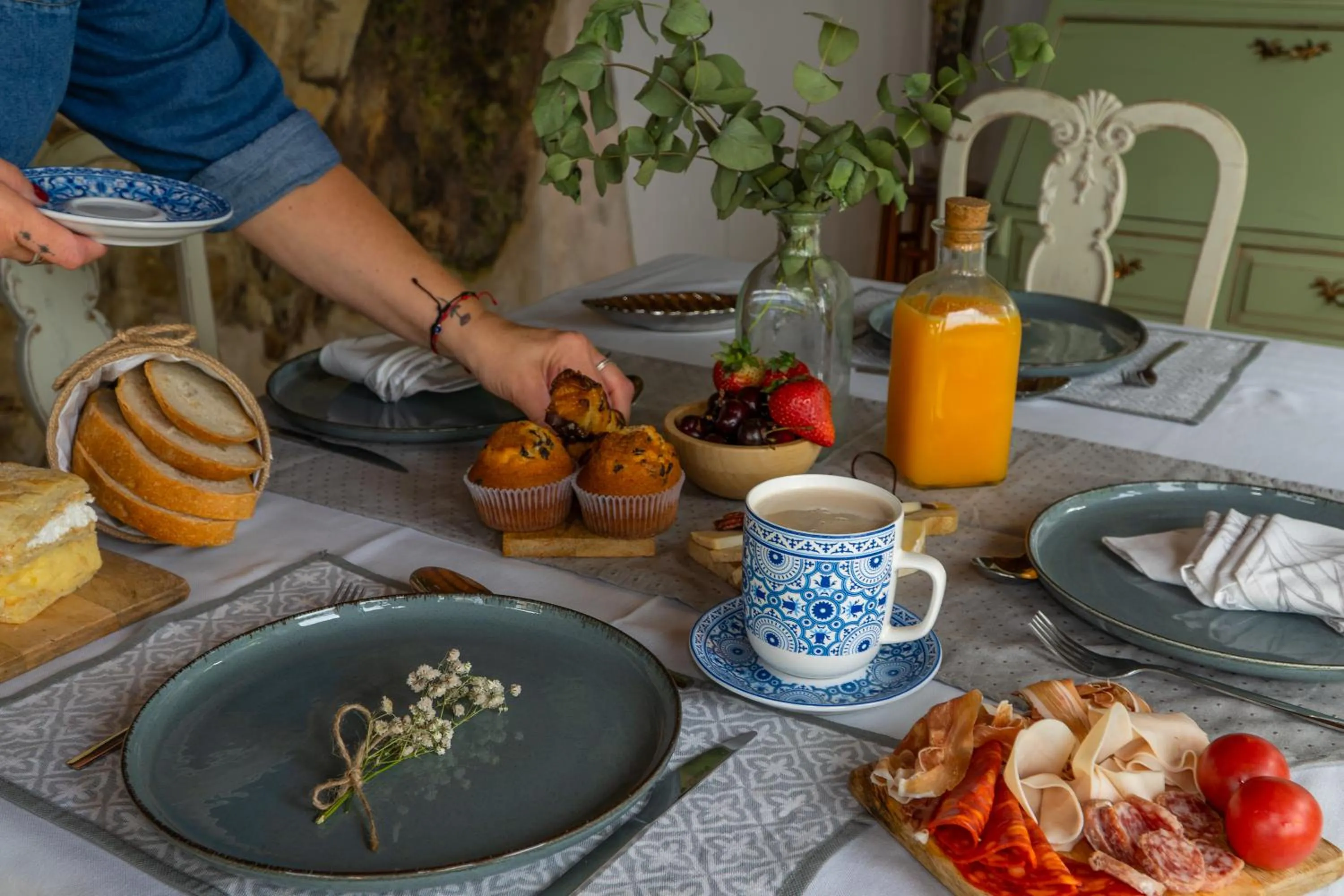 Food and drinks in Complejo Rural Lar de Vies