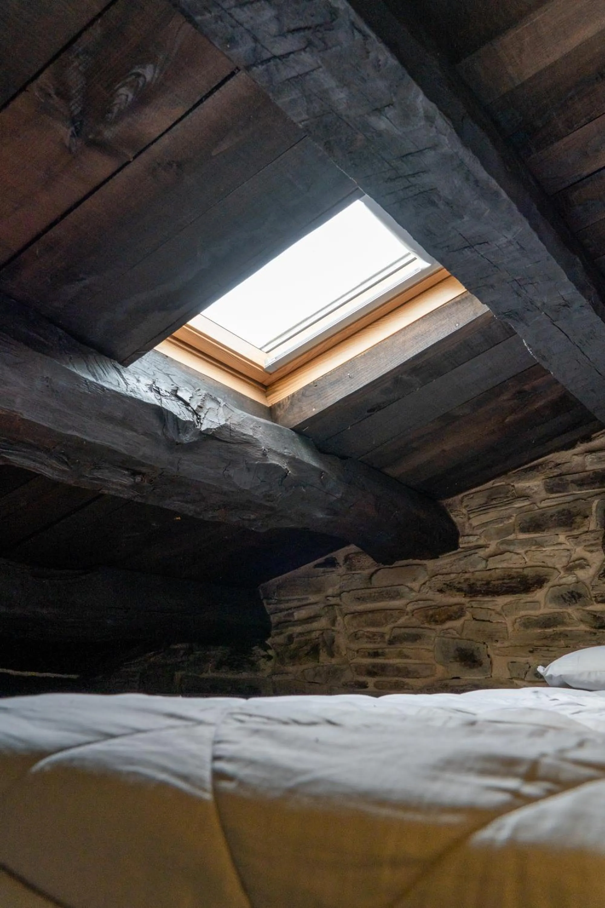 Bed in Complejo Rural Lar de Vies