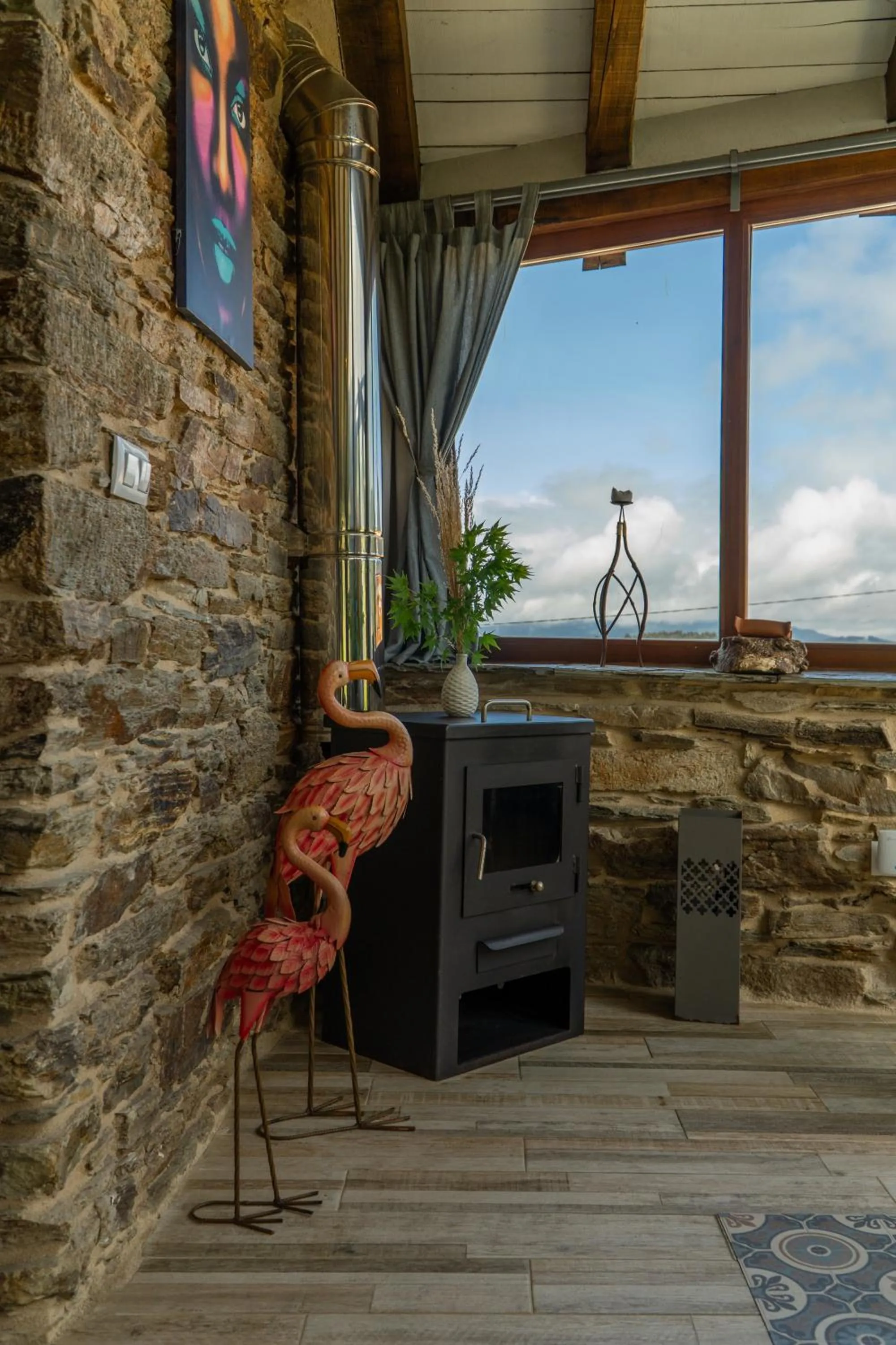 View (from property/room) in Complejo Rural Lar de Vies