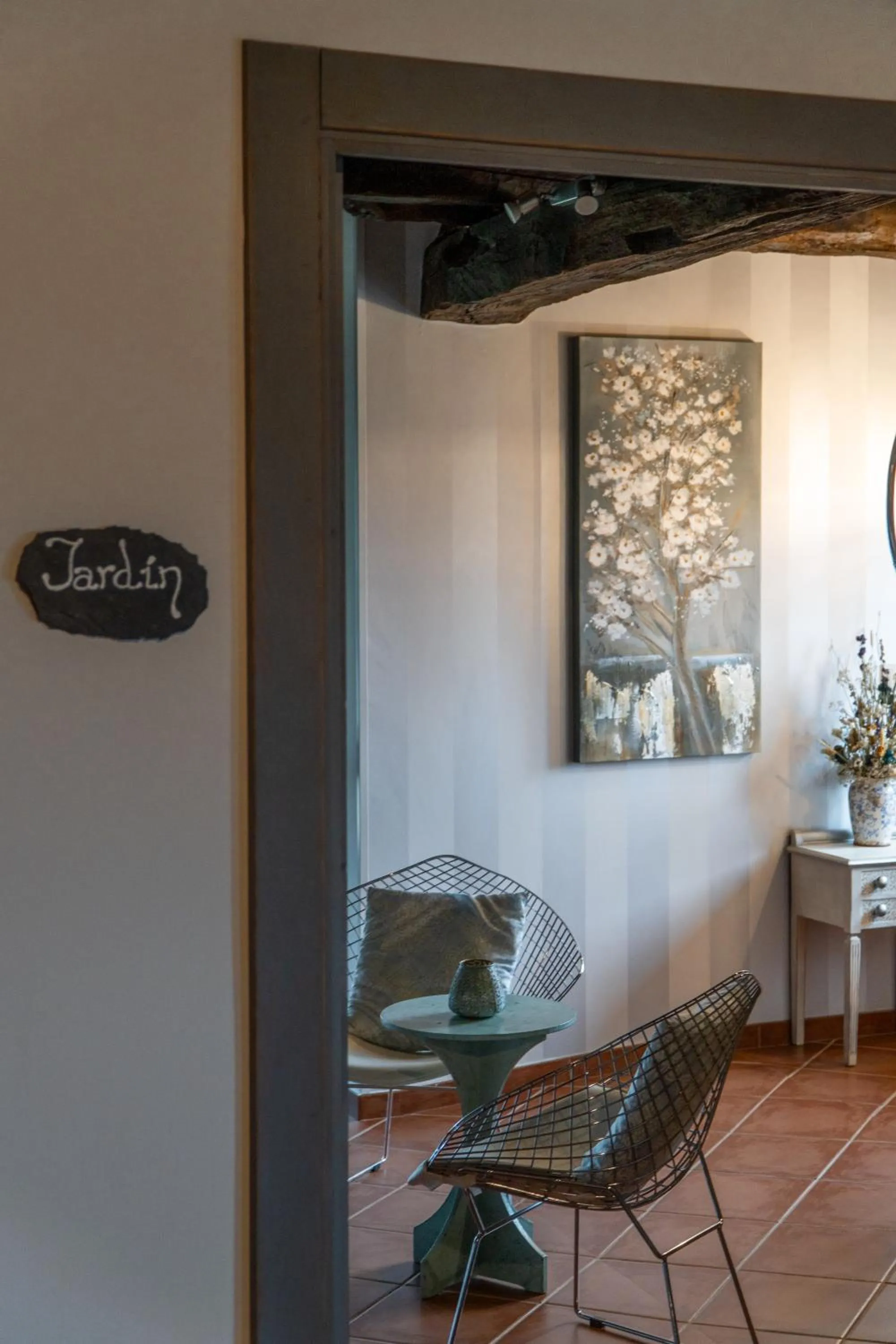 Living room in Complejo Rural Lar de Vies