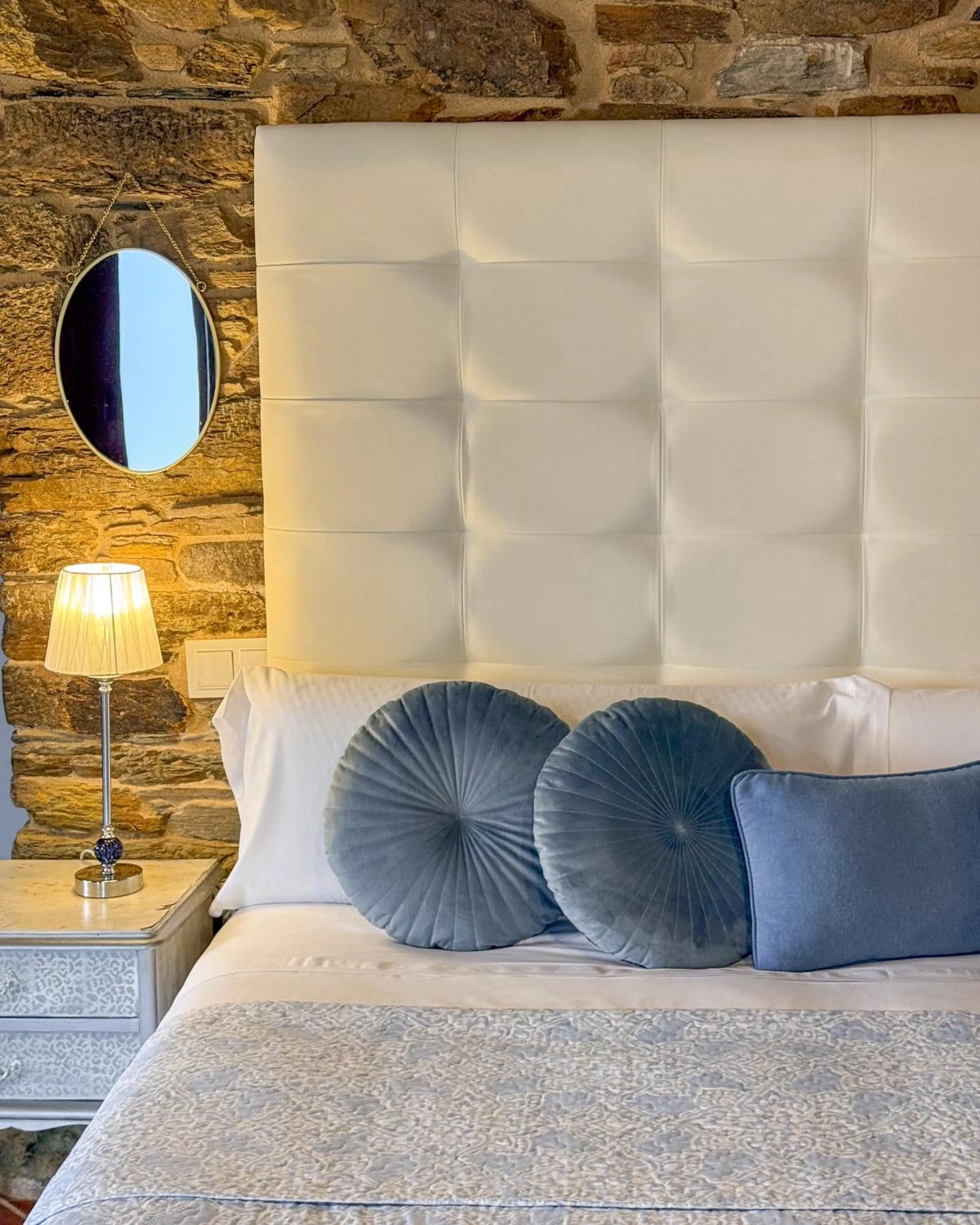 Bed in Complejo Rural Lar de Vies