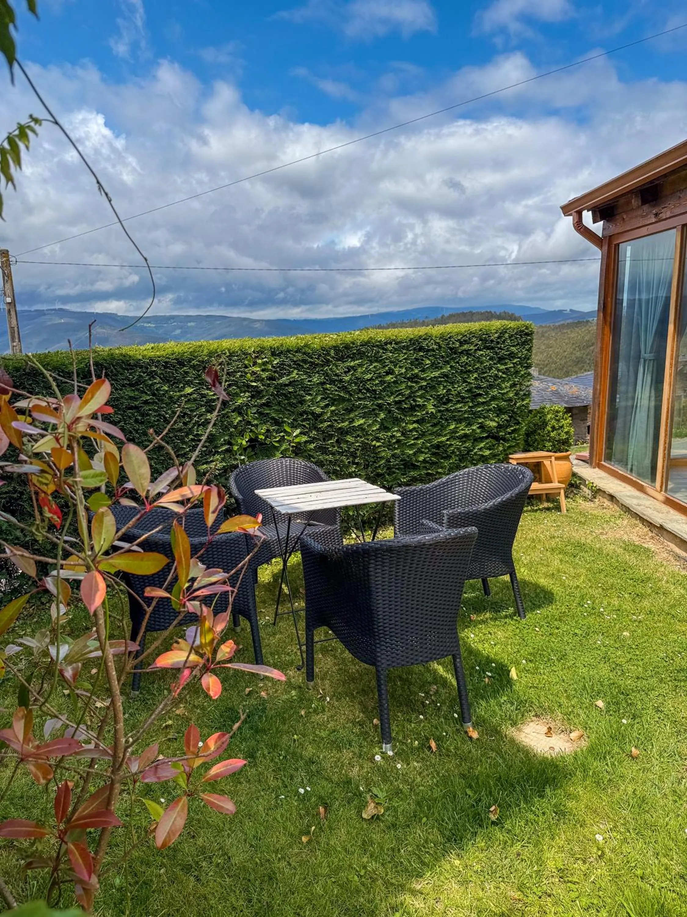 Patio in Complejo Rural Lar de Vies