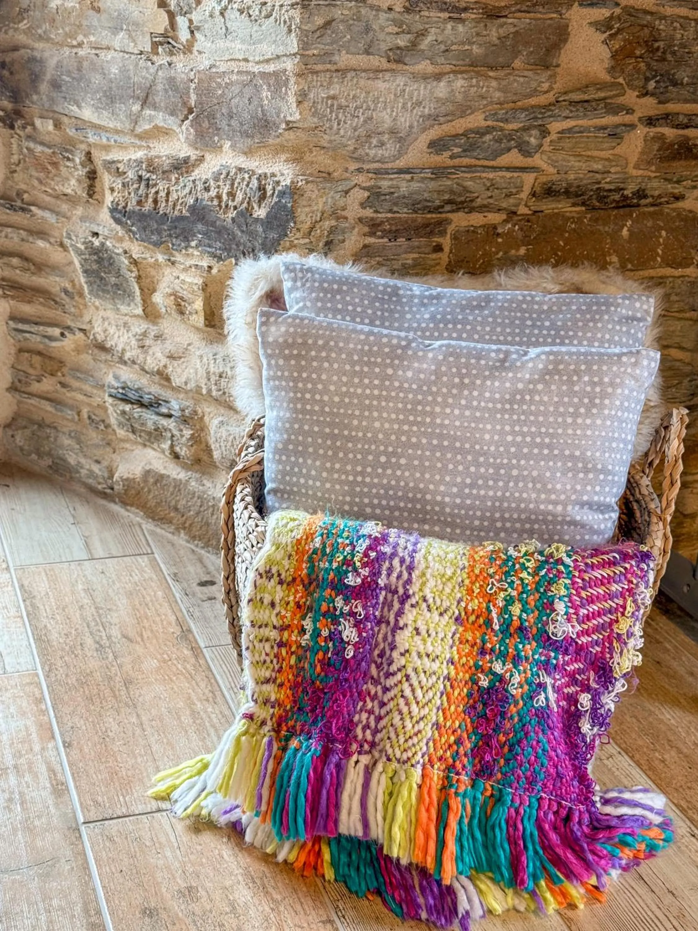 Photo of the whole room in Complejo Rural Lar de Vies