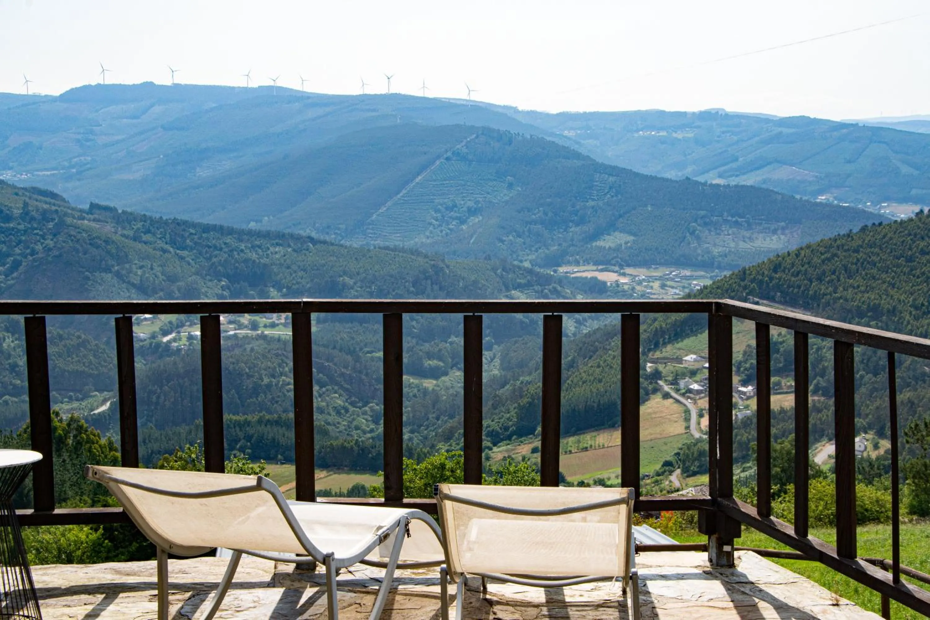 View (from property/room) in Complejo Rural Lar de Vies