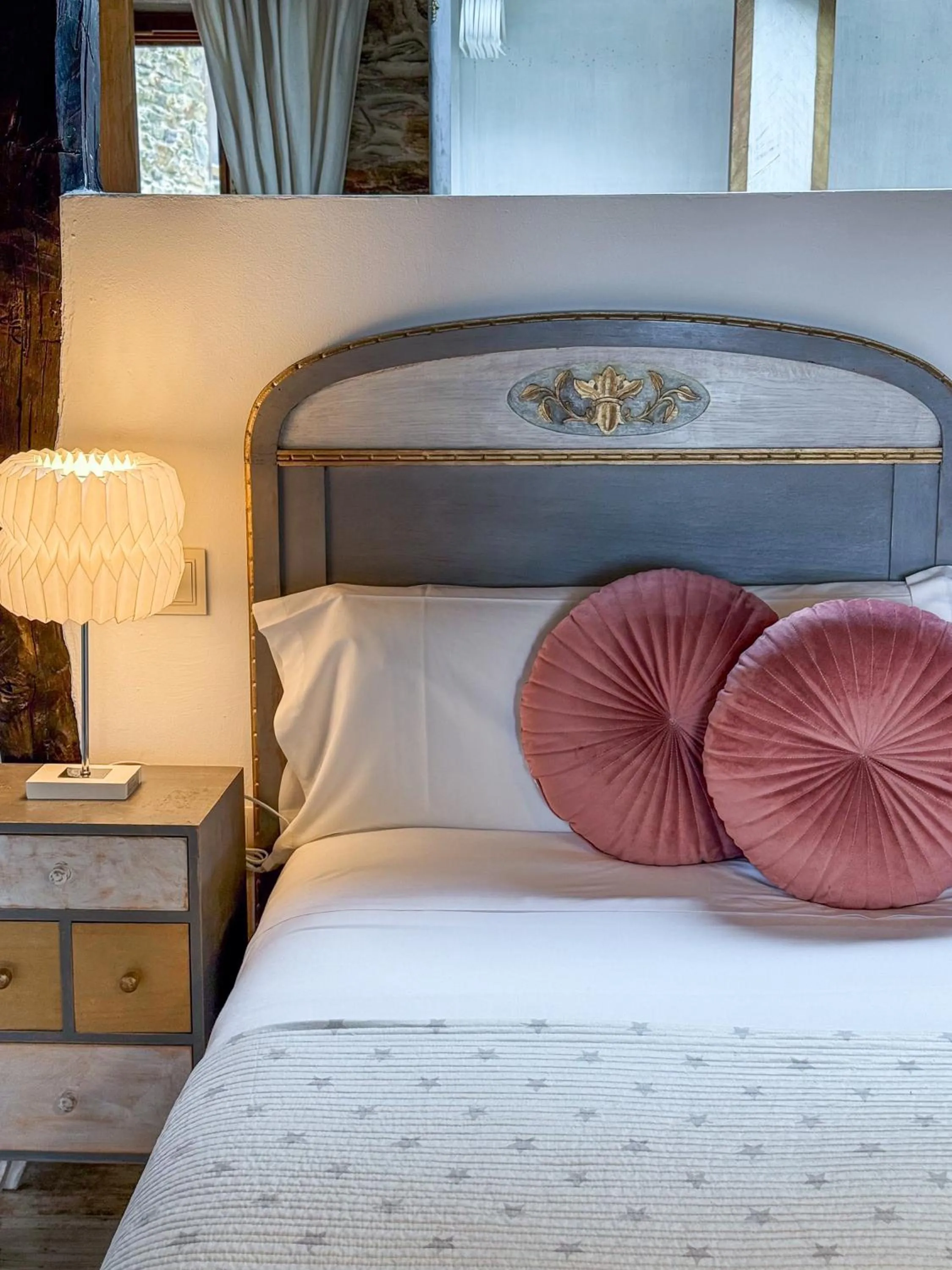 Bed in Complejo Rural Lar de Vies