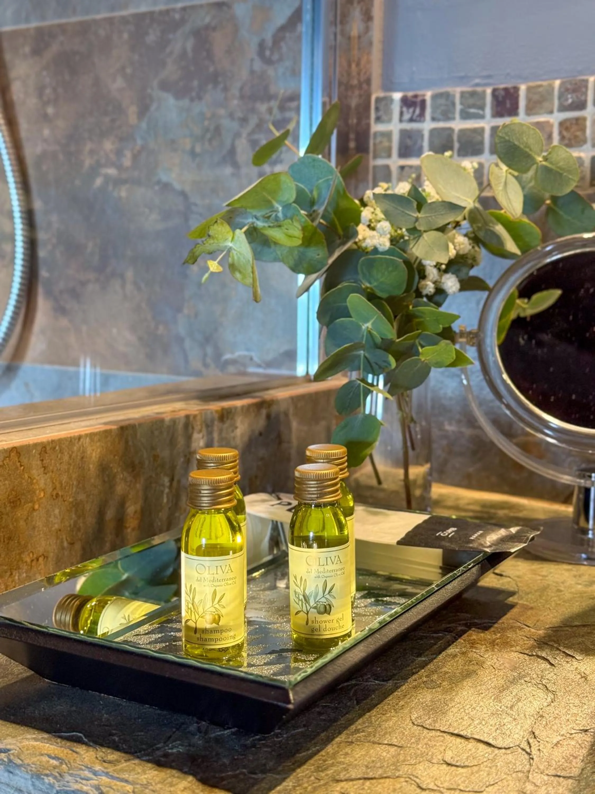 Bathroom in Complejo Rural Lar de Vies