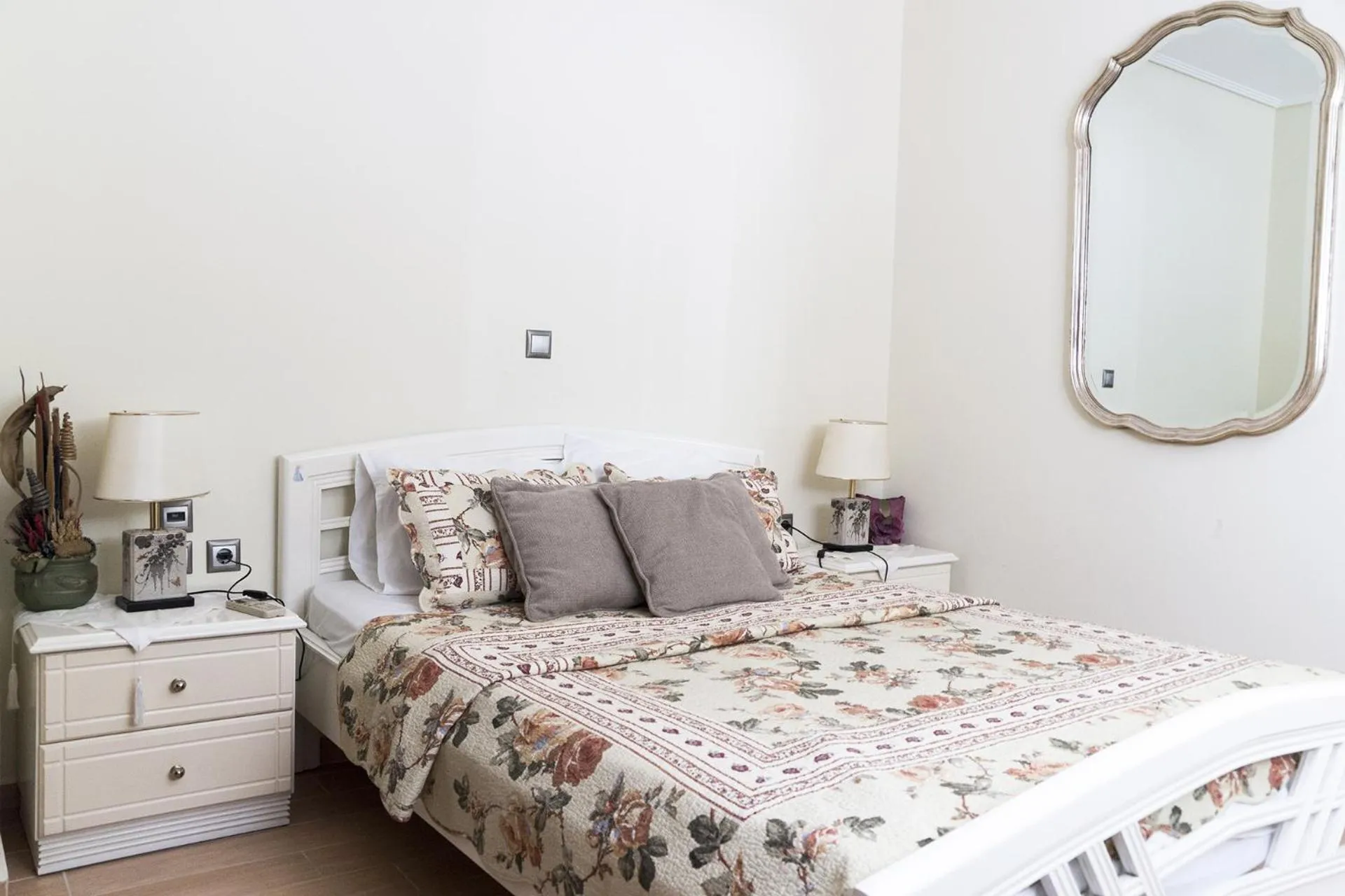 Bedroom, Bed in Villa d'Irene-near athens airport , 200 meters from the beach davis