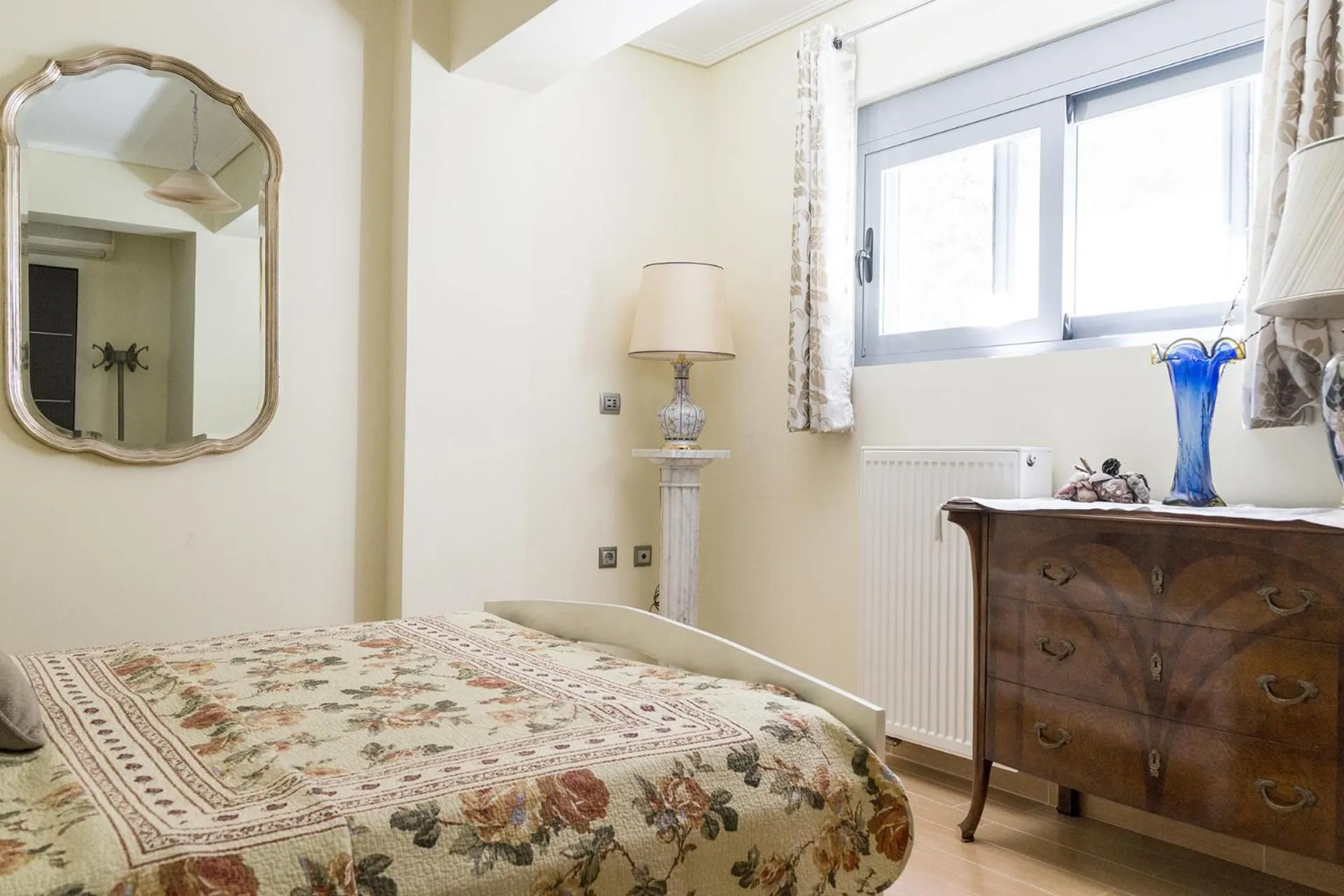 Bedroom, Bed in Villa d'Irene-near athens airport , 200 meters from the beach davis