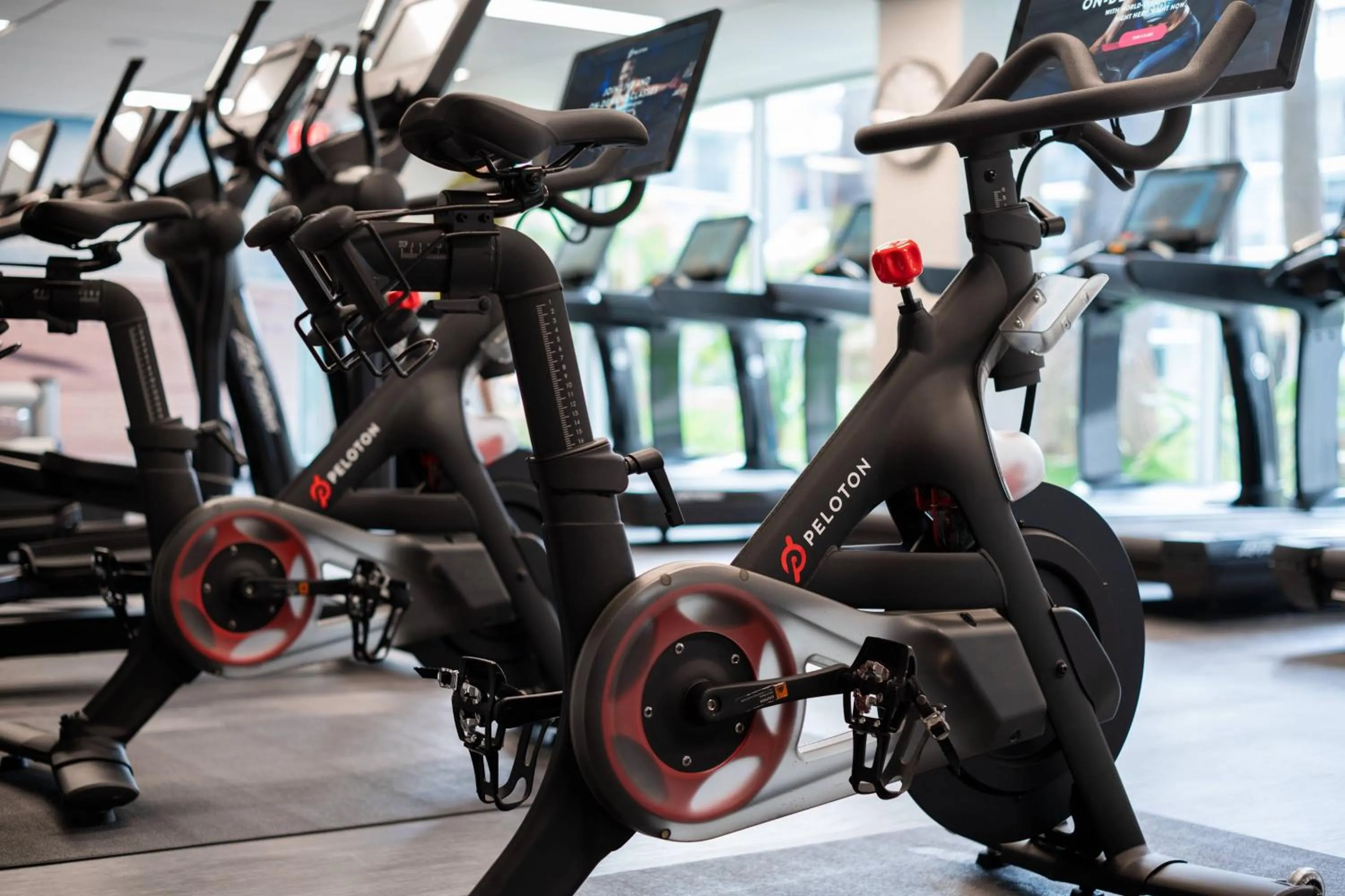 Fitness centre/facilities in Los Angeles Airport Marriott