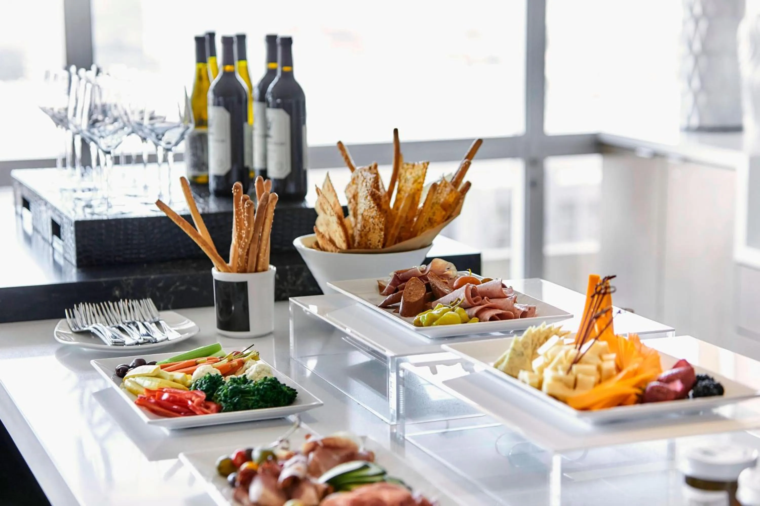 Lounge or bar in Los Angeles Airport Marriott