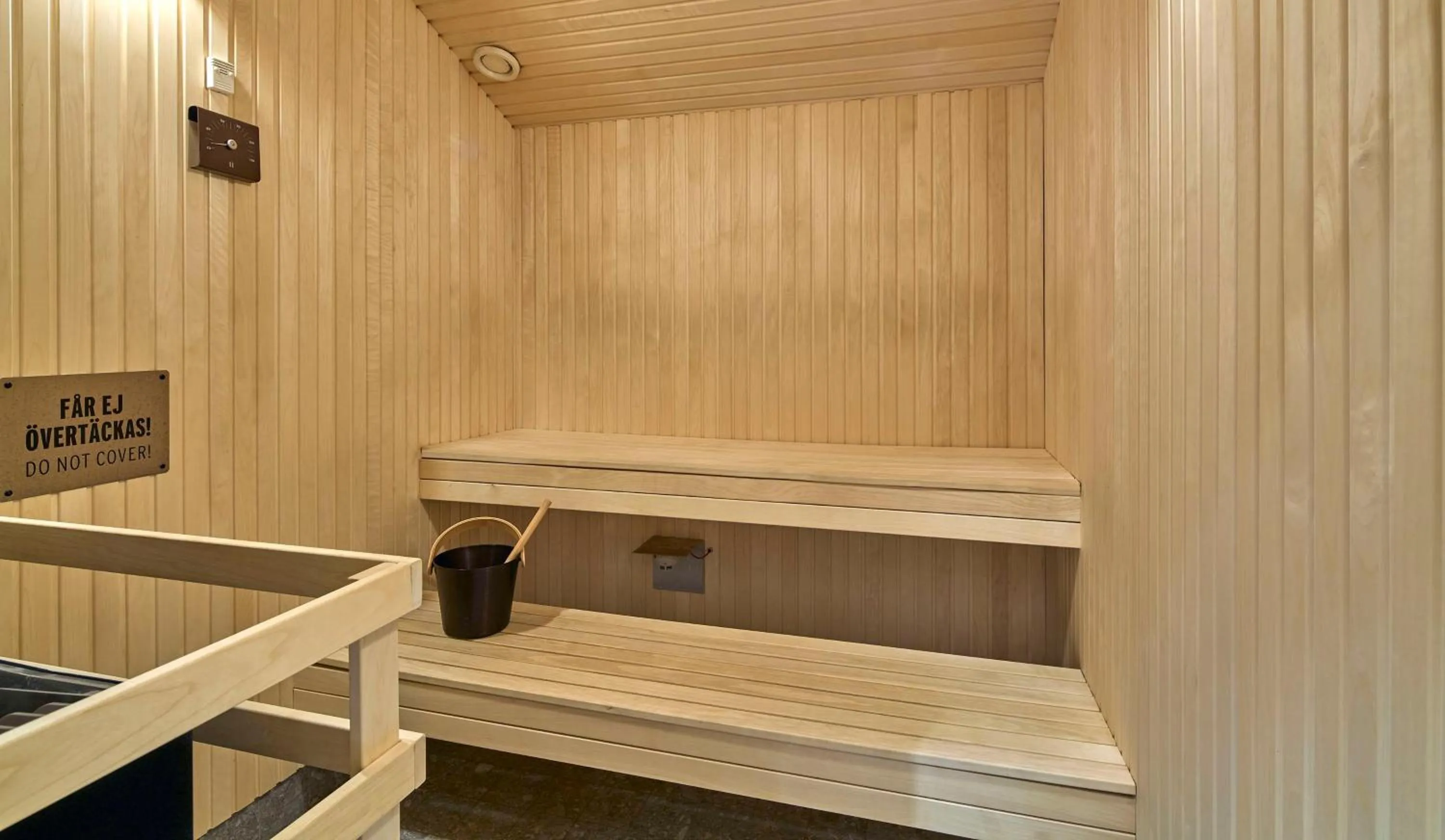 Sauna in Scandic Lugnet