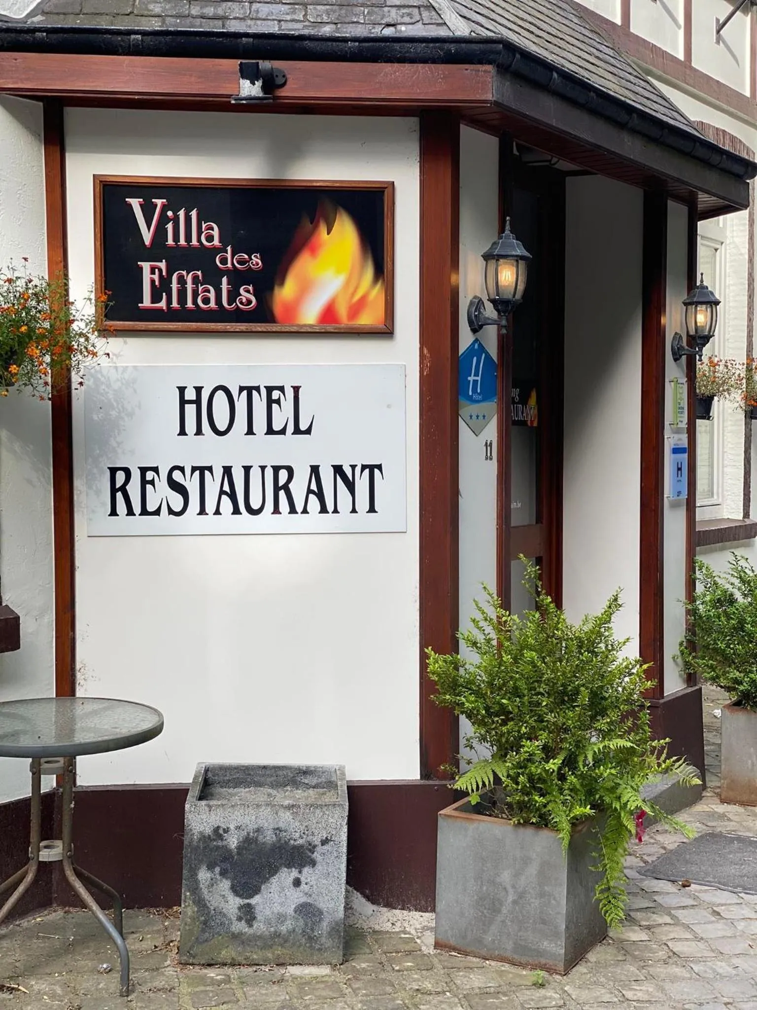 Restaurant/places to eat in Parkhotel Villa des Effats Vielsalm