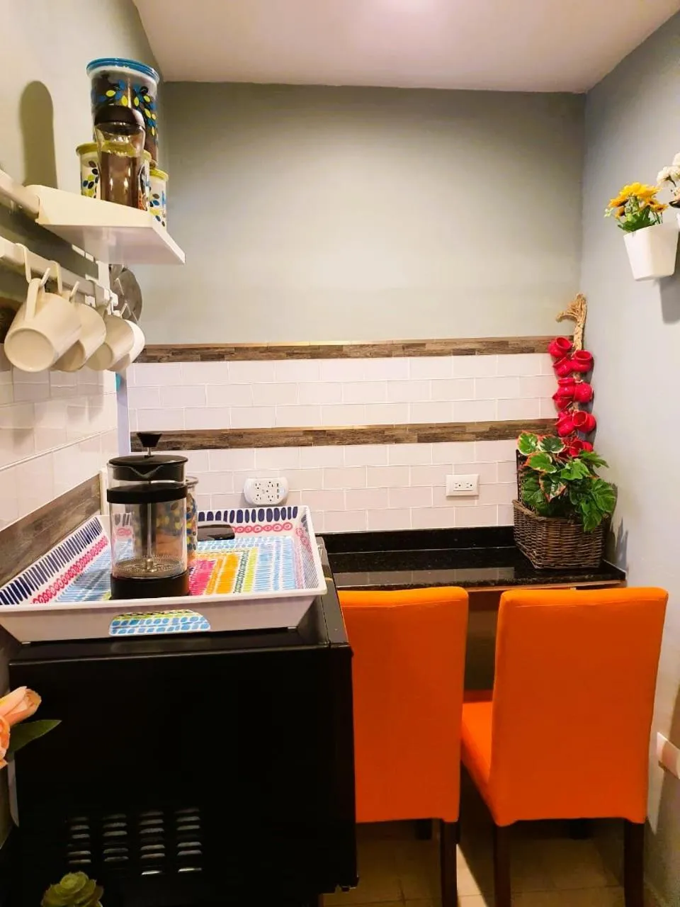 Seating area in El Encanto Condominiums