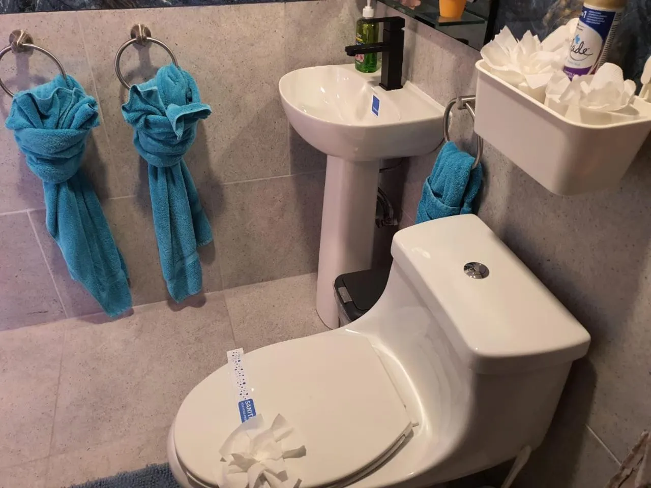 Bathroom in El Encanto Condominiums