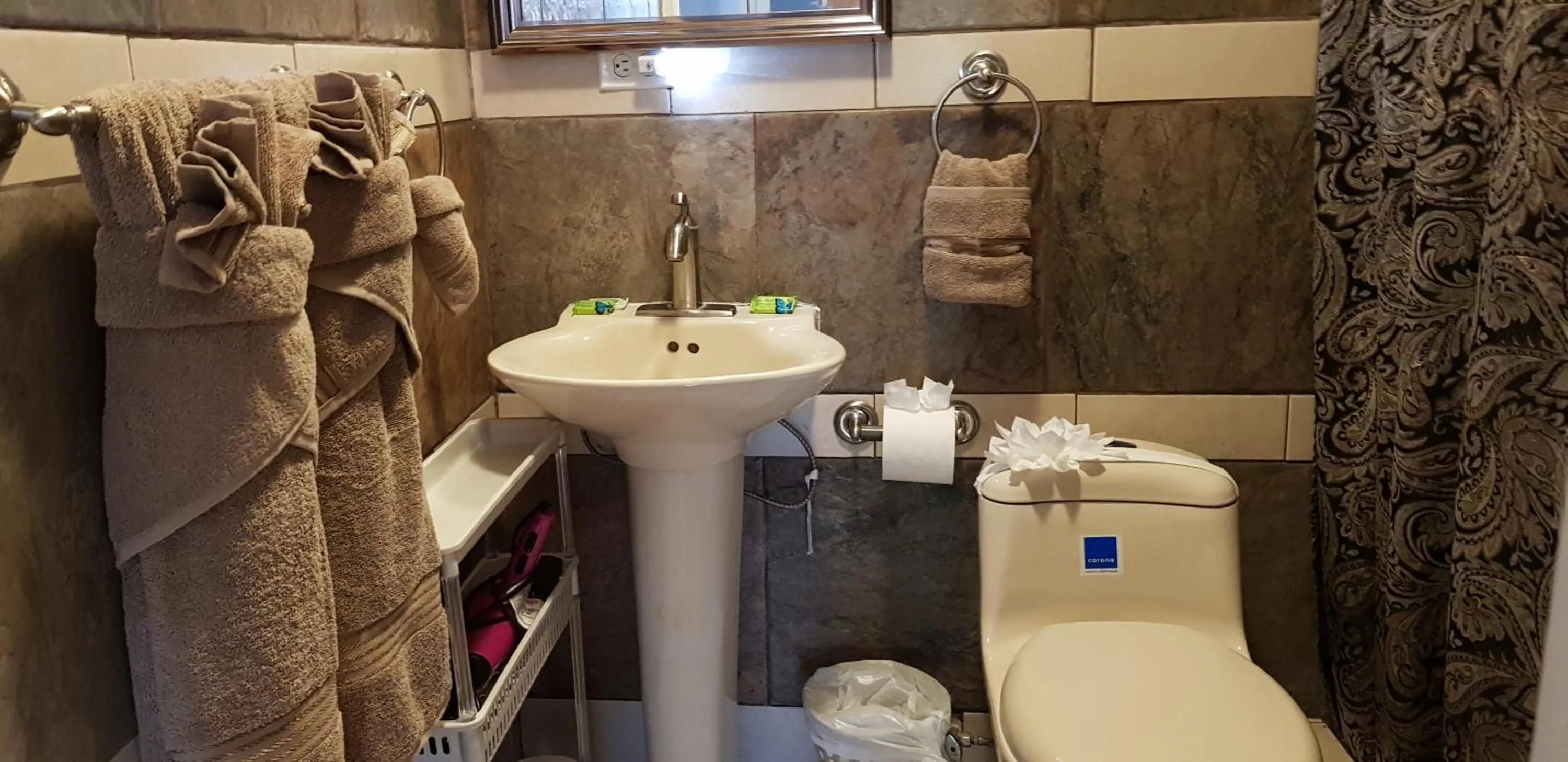 Bathroom in El Encanto Condominiums