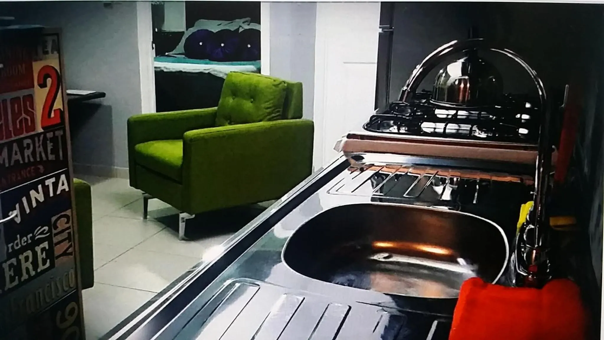 Kitchen or kitchenette in El Encanto Condominiums