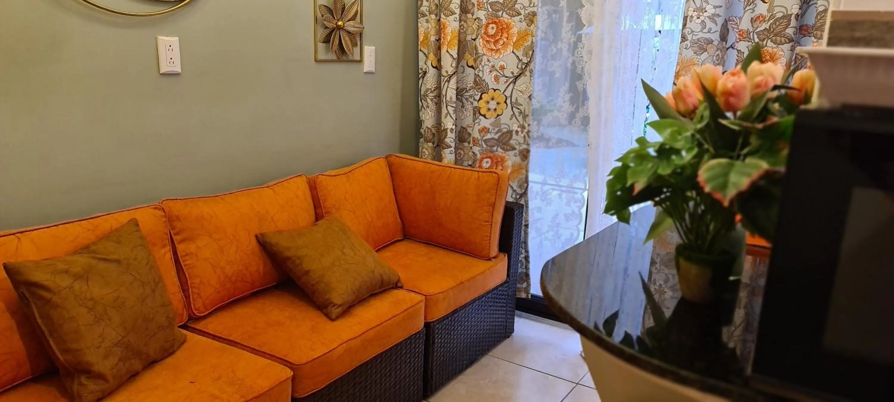Seating area in El Encanto Condominiums