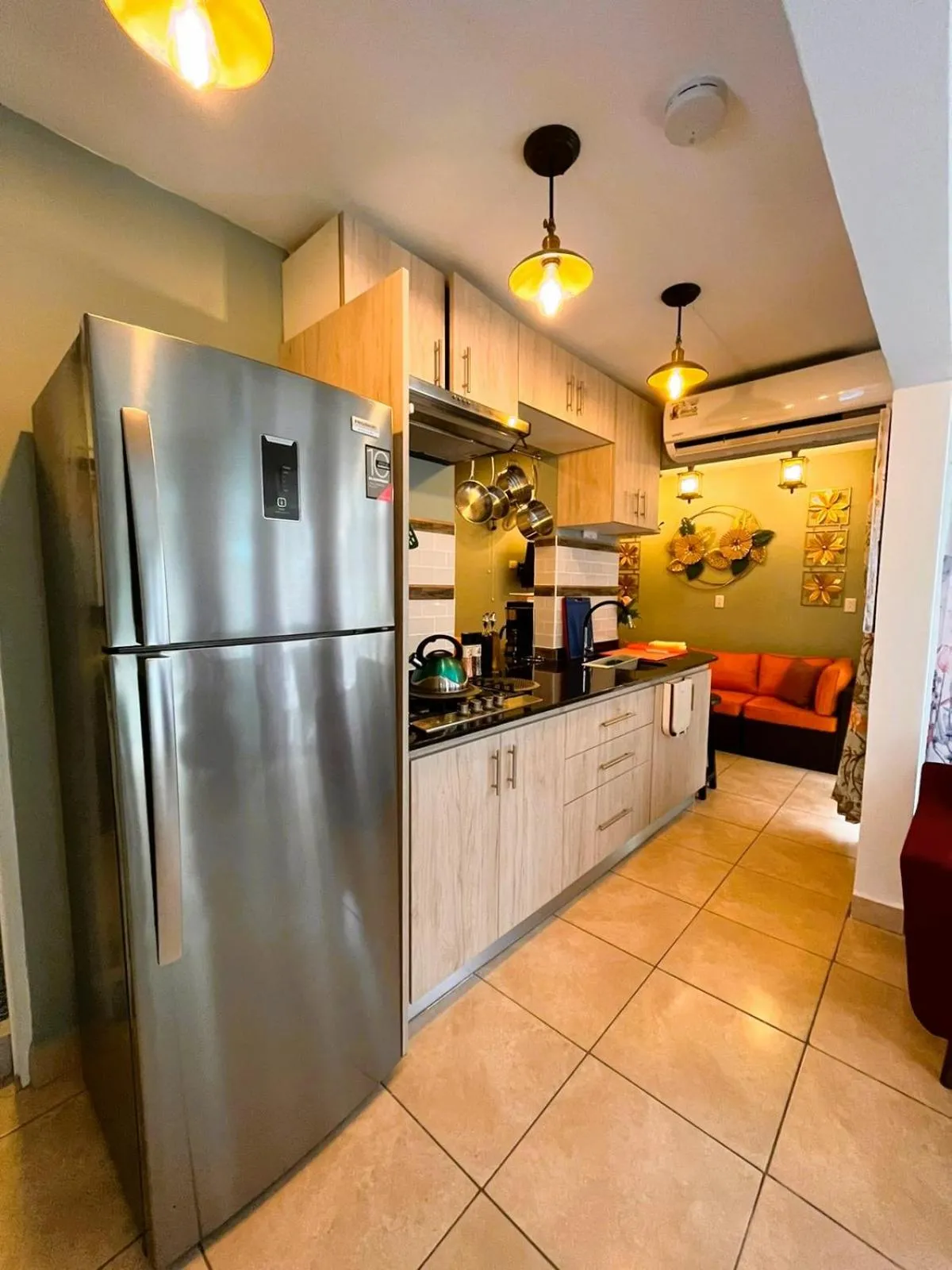 Seating area in El Encanto Condominiums