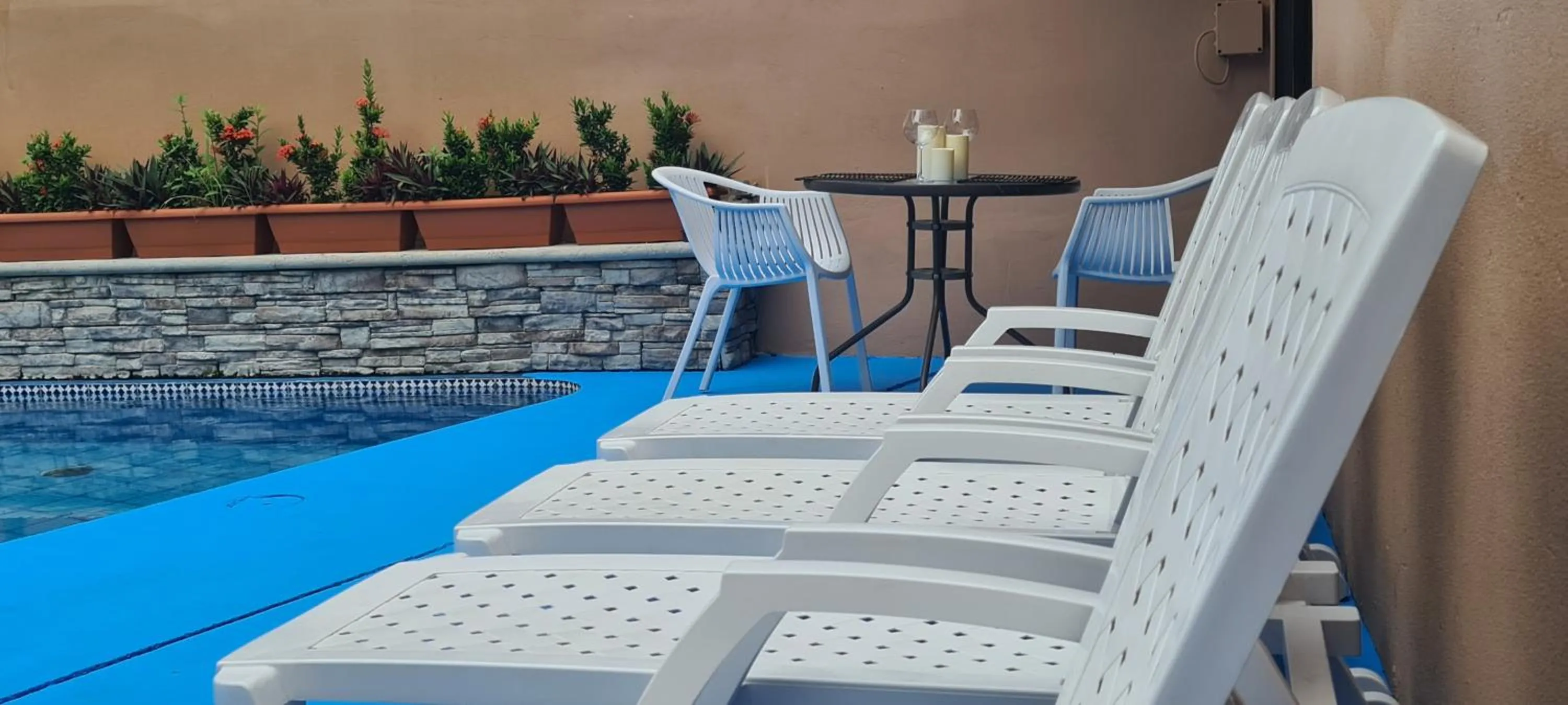 Swimming pool in El Encanto Condominiums